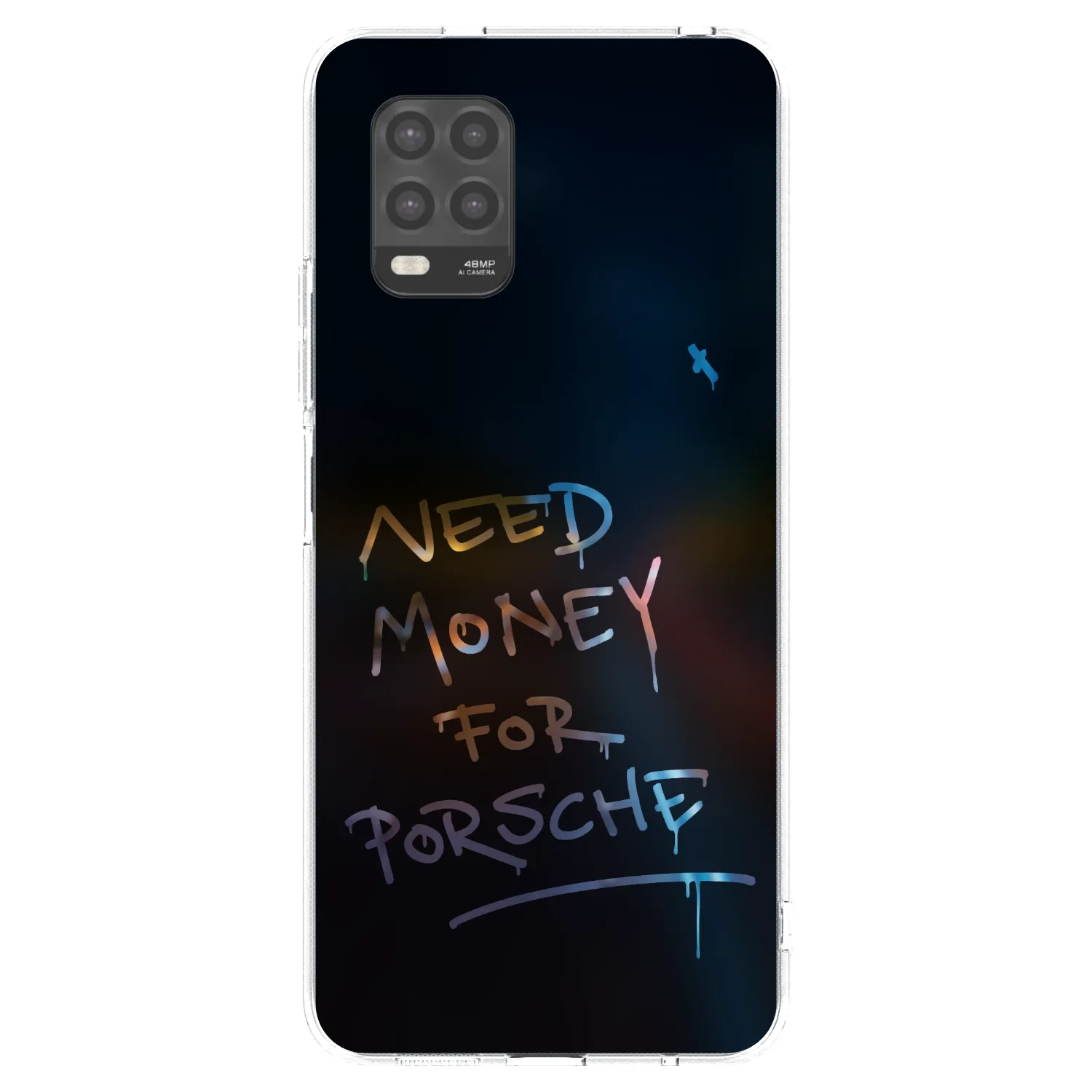 Picasee silikonski prozorni ovitek za Xiaomi Mi 10 Lite - Neon Nights