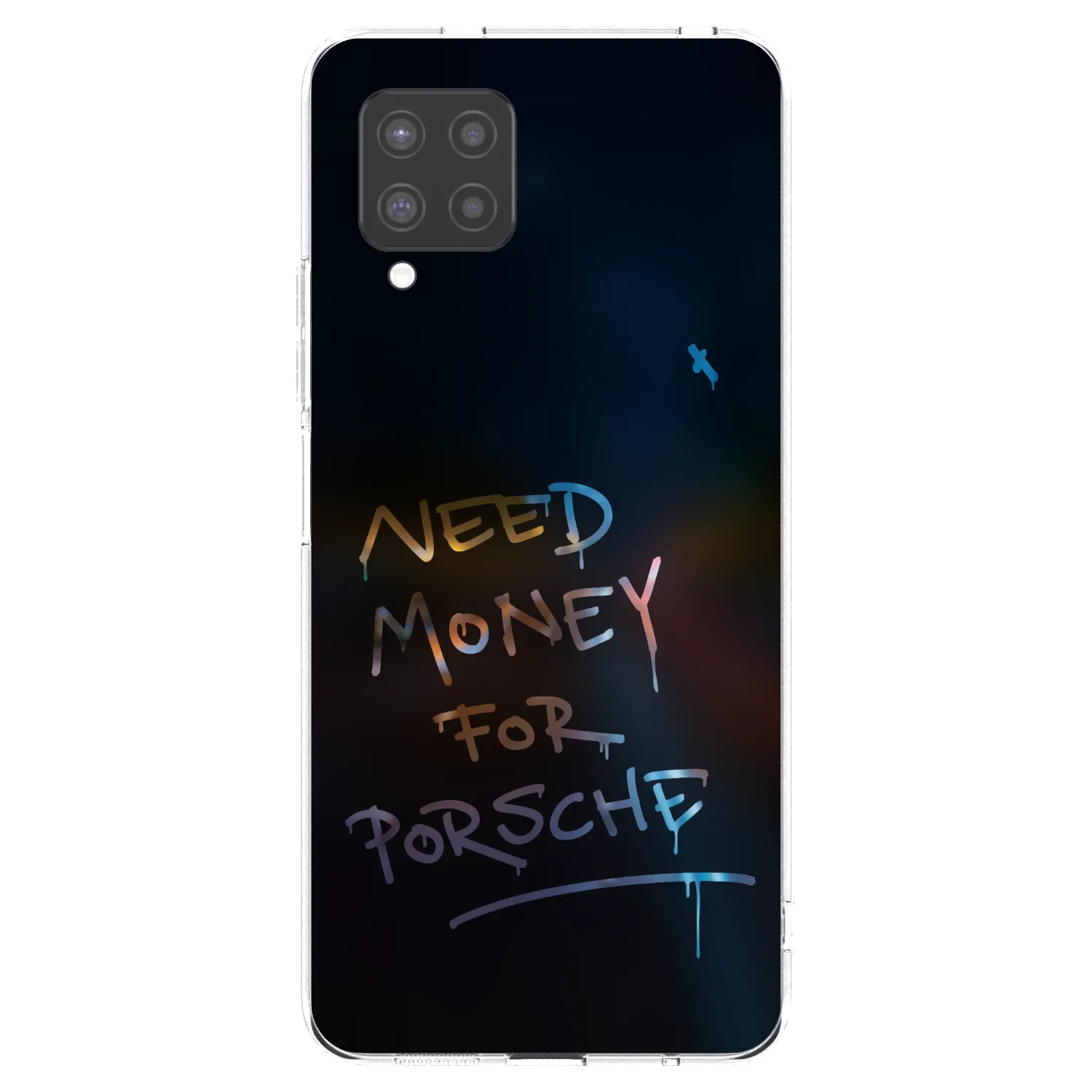 Picasee silikonski prozorni ovitek za Samsung Galaxy A42 A426B - Neon Nights