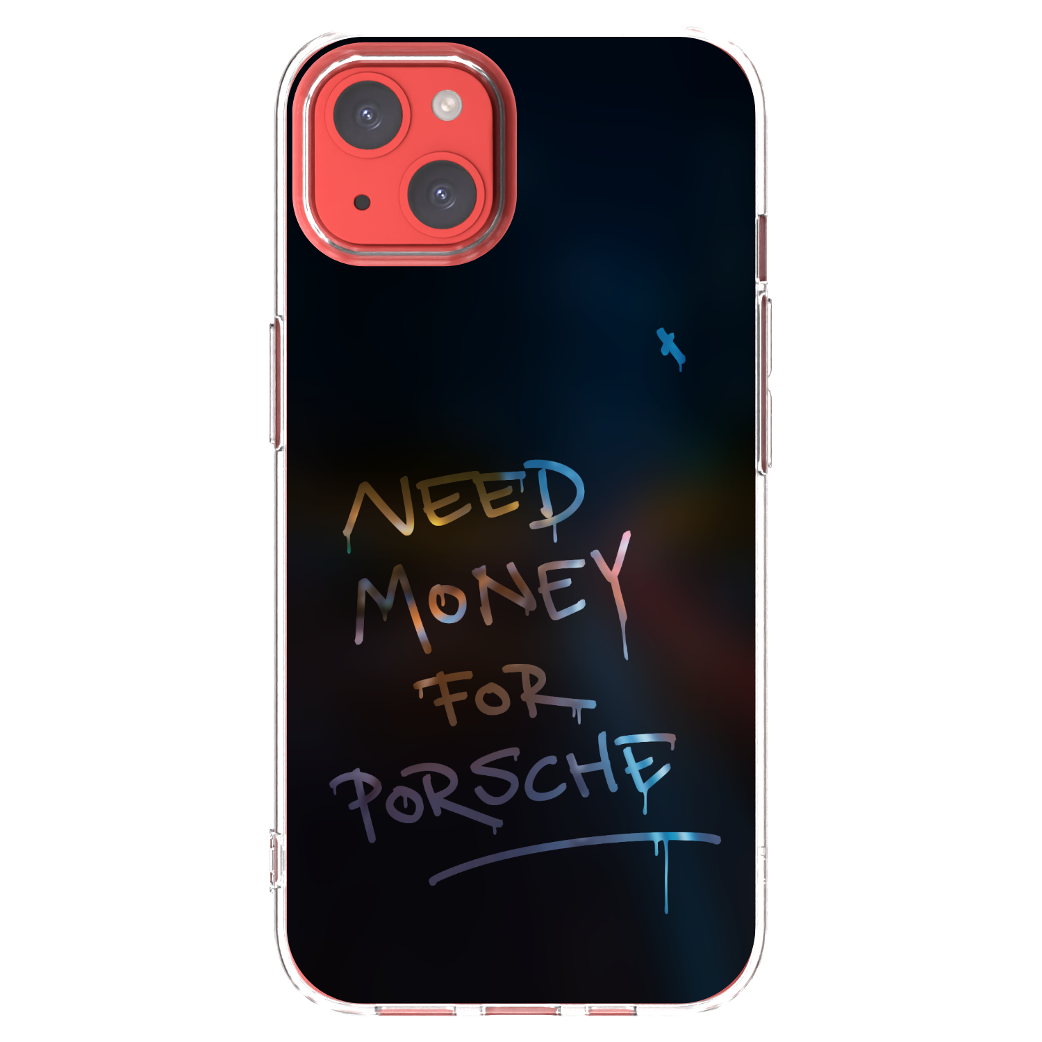 Picasee silikonski prozorni ovitek za Apple iPhone 13 - Neon Nights
