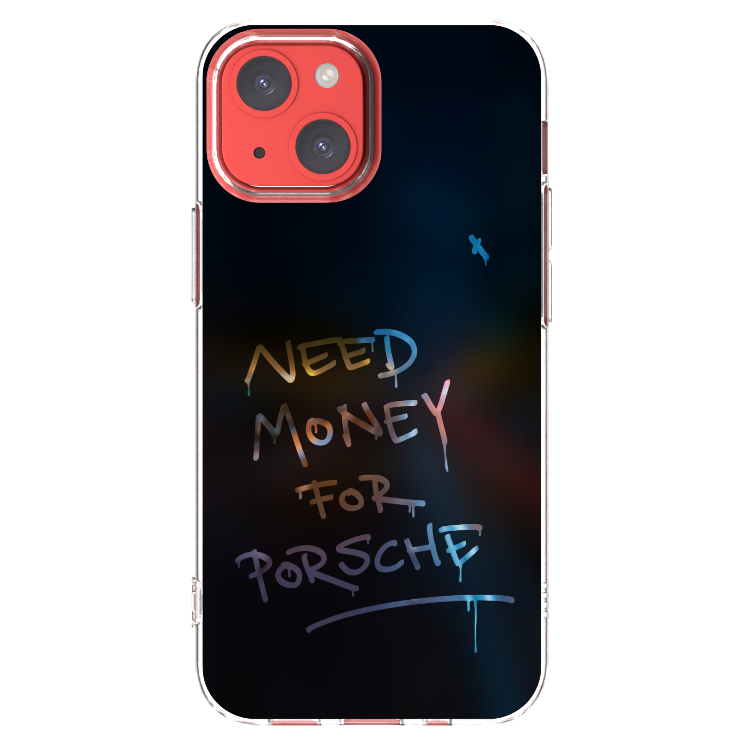 Picasee silikonski prozorni ovitek za Apple iPhone 13 mini - Neon Nights
