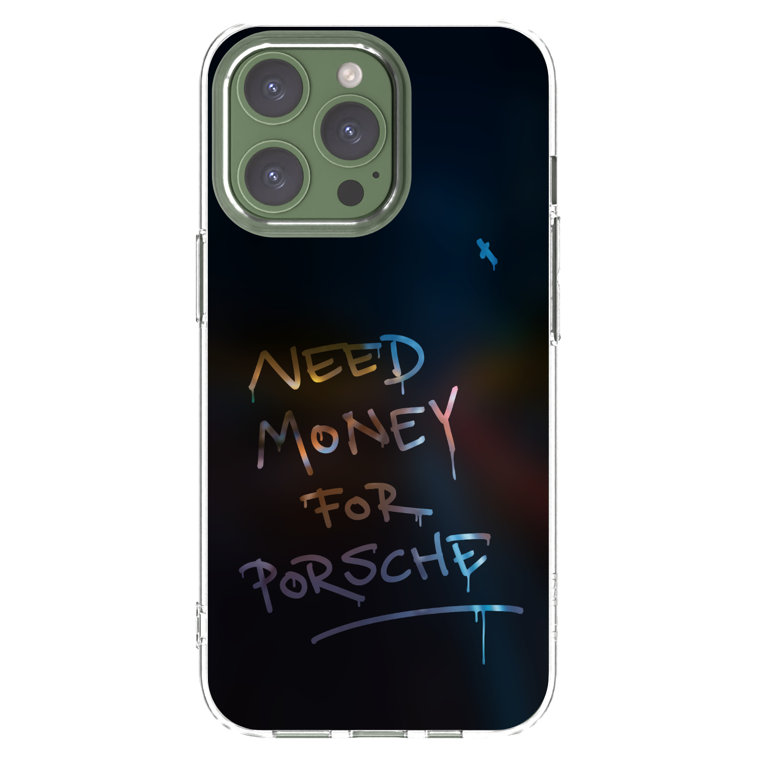 Picasee silikonski prozorni ovitek za Apple iPhone 13 Pro - Neon Nights