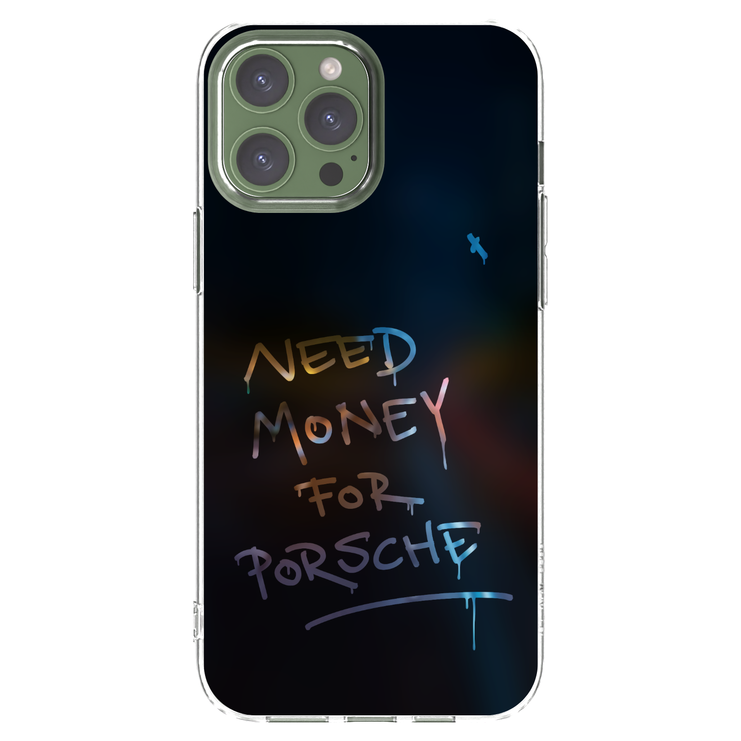Picasee silikonski prozorni ovitek za Apple iPhone 13 Pro Max - Neon Nights