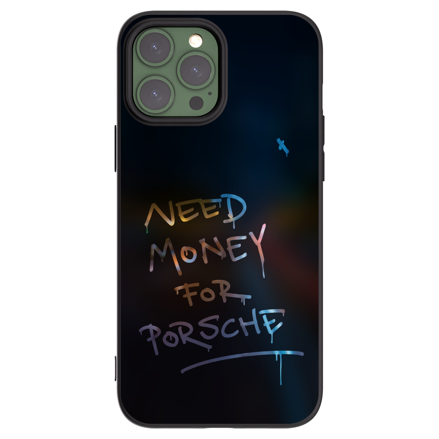 Picasee silikonski črni ovitek za Apple iPhone 13 Pro Max - Neon Nights