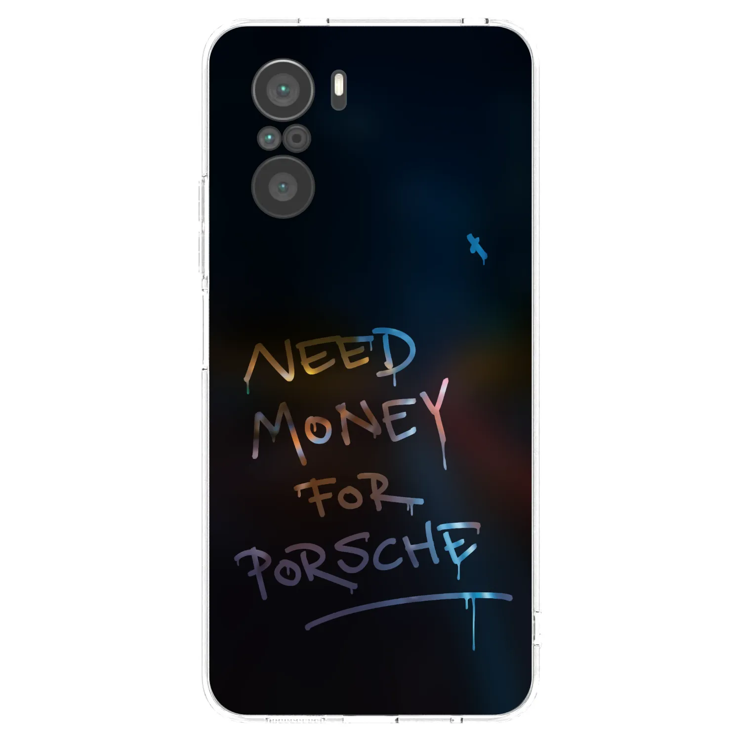 Picasee silikonski prozorni ovitek za Xiaomi Poco F3 - Neon Nights