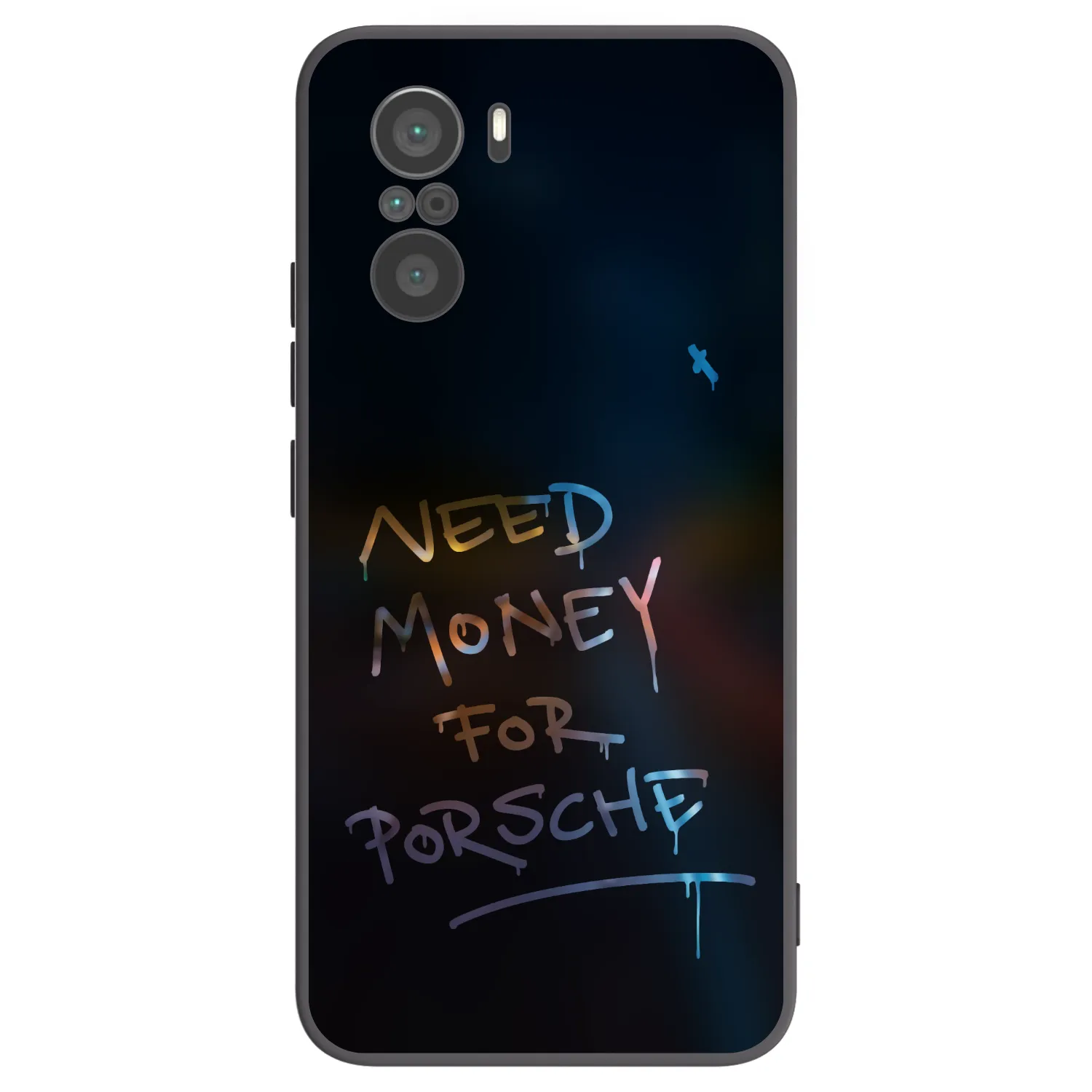 Picasee silikonski črni ovitek za Xiaomi Poco F3 - Neon Nights