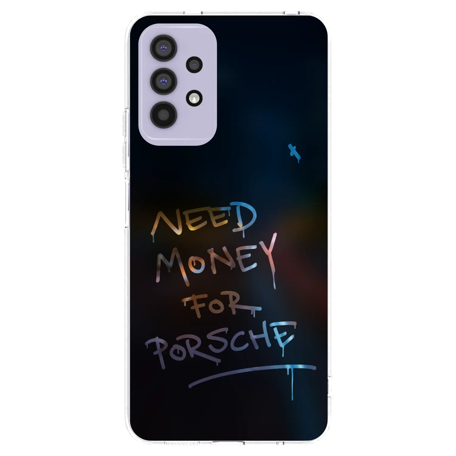 Picasee silikonski prozorni ovitek za Samsung Galaxy A32 4G SM-A325F - Neon Nights