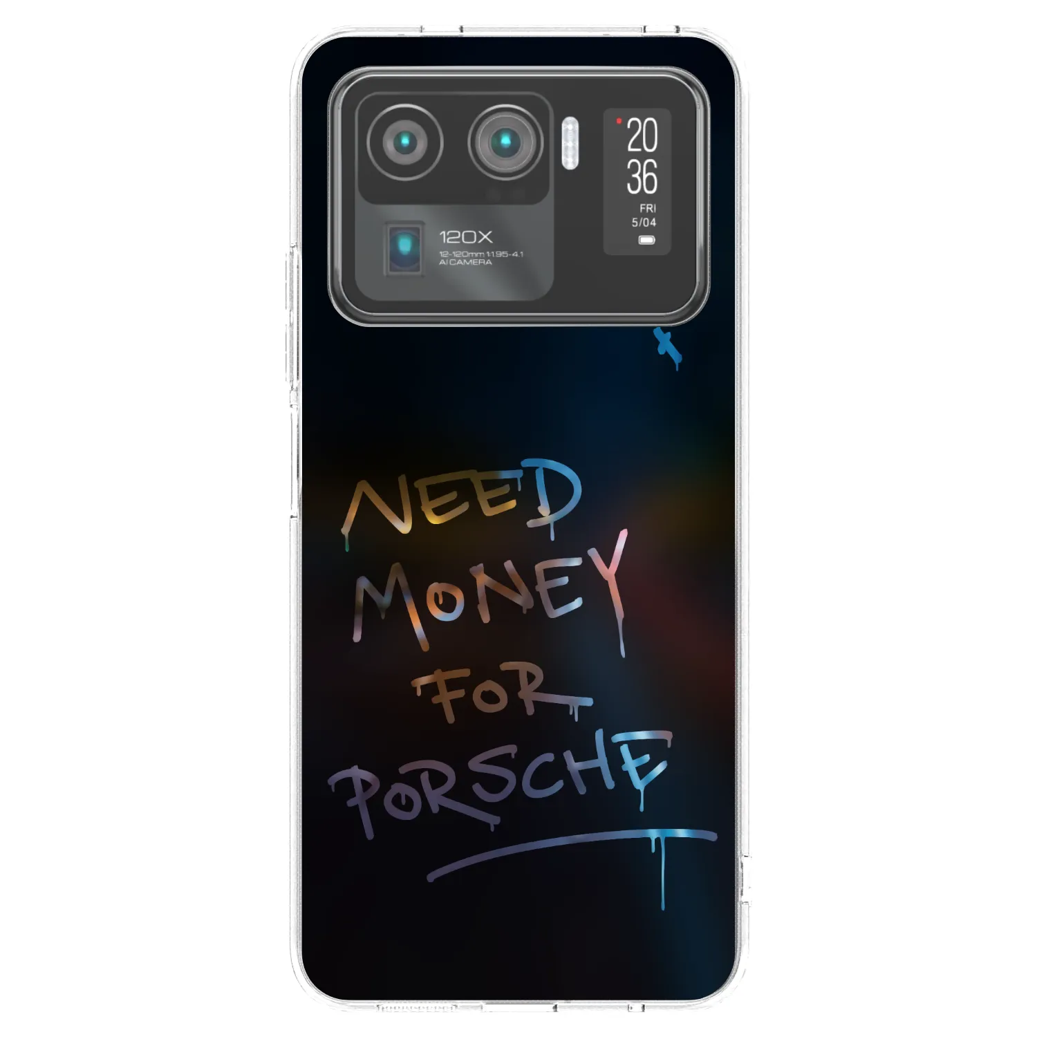 Picasee silikonski prozorni ovitek za Xiaomi Mi 11 Ultra - Neon Nights
