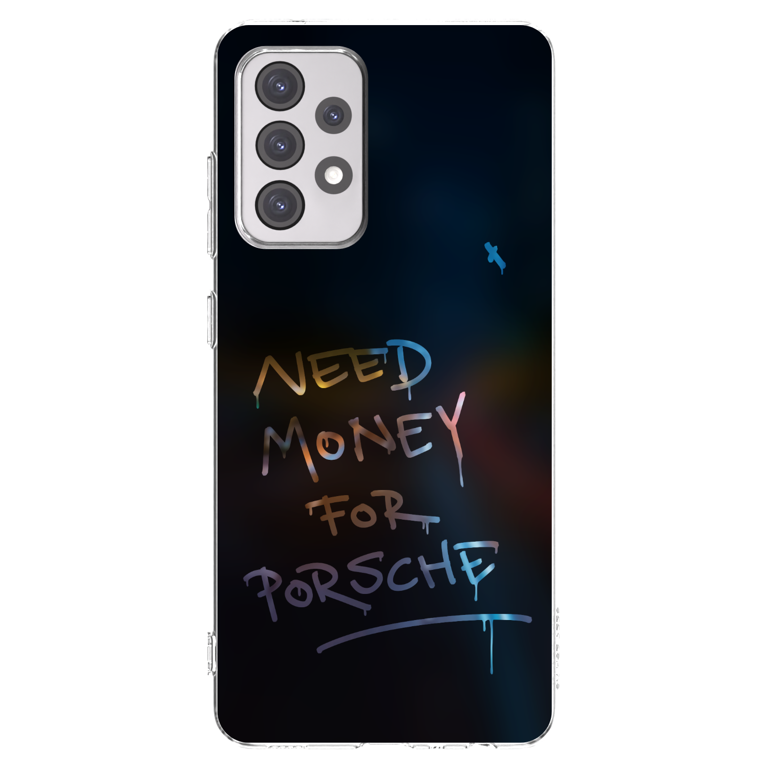 Picasee silikonski prozorni ovitek za Samsung Galaxy A52s 5G A528B - Neon Nights