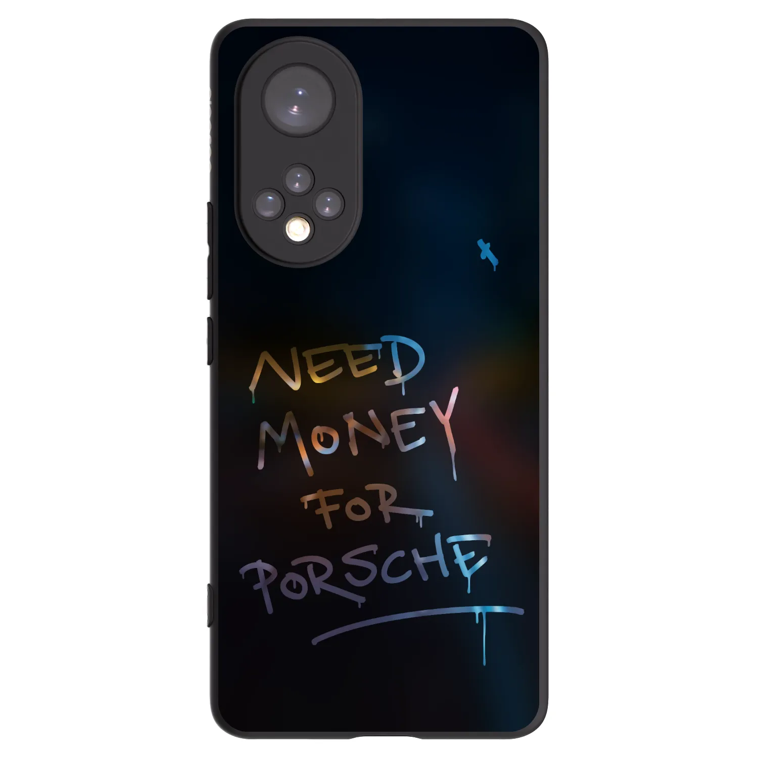 Picasee silikonski črni ovitek za Huawei Nova 9 - Neon Nights