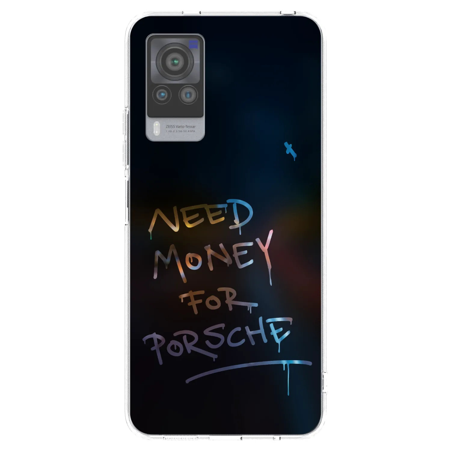 Picasee silikonski prozorni ovitek za Vivo X60 Pro 5G - Neon Nights