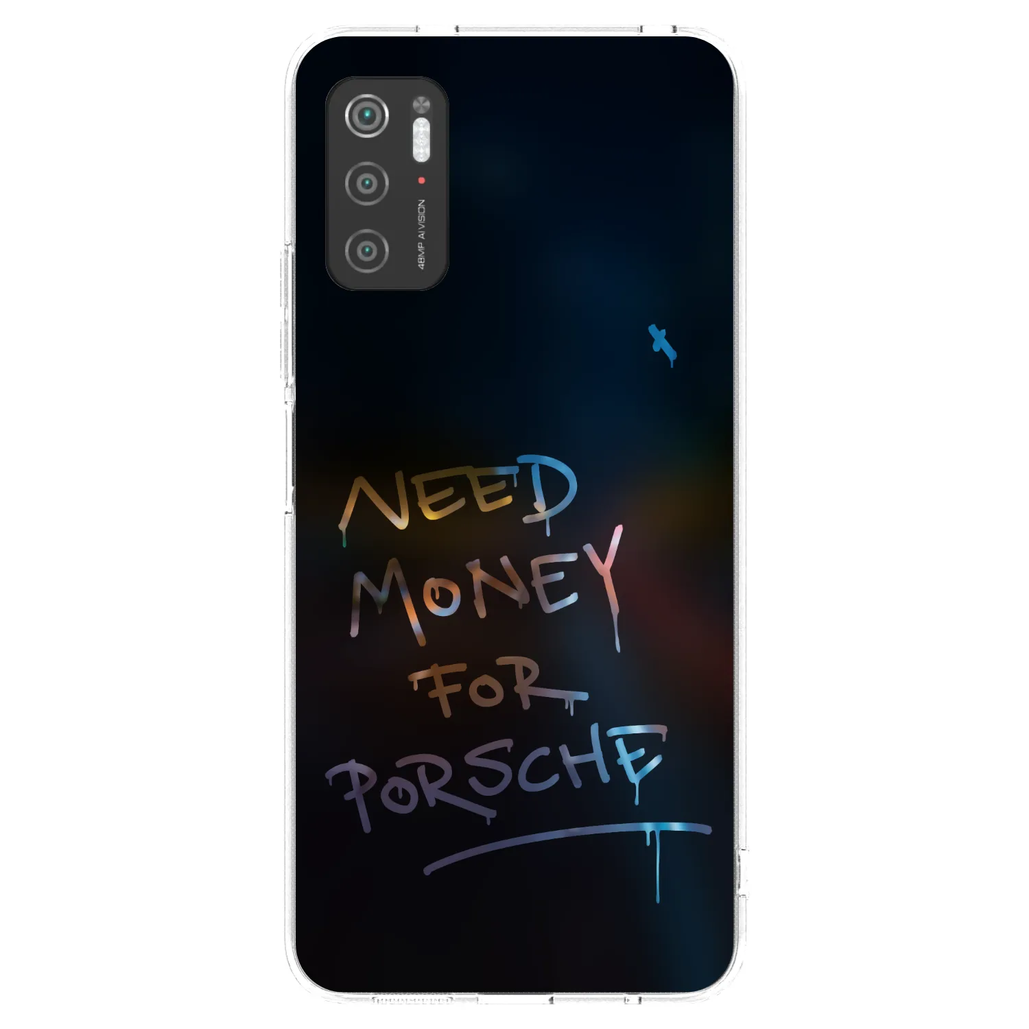 Picasee silikonski prozorni ovitek za Xiaomi Poco M3 Pro 5G - Neon Nights