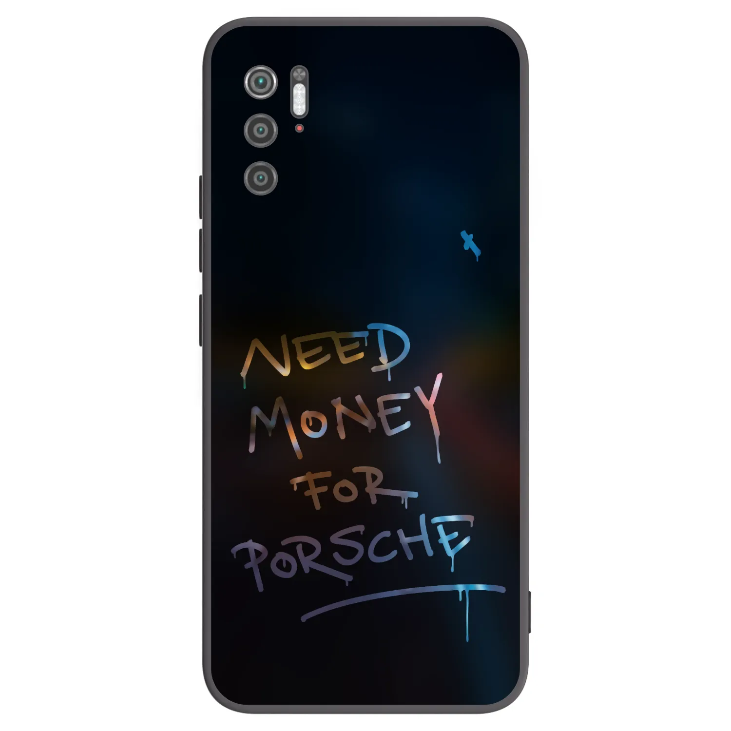 Picasee silikonski črni ovitek za Xiaomi Poco M3 Pro 5G - Neon Nights