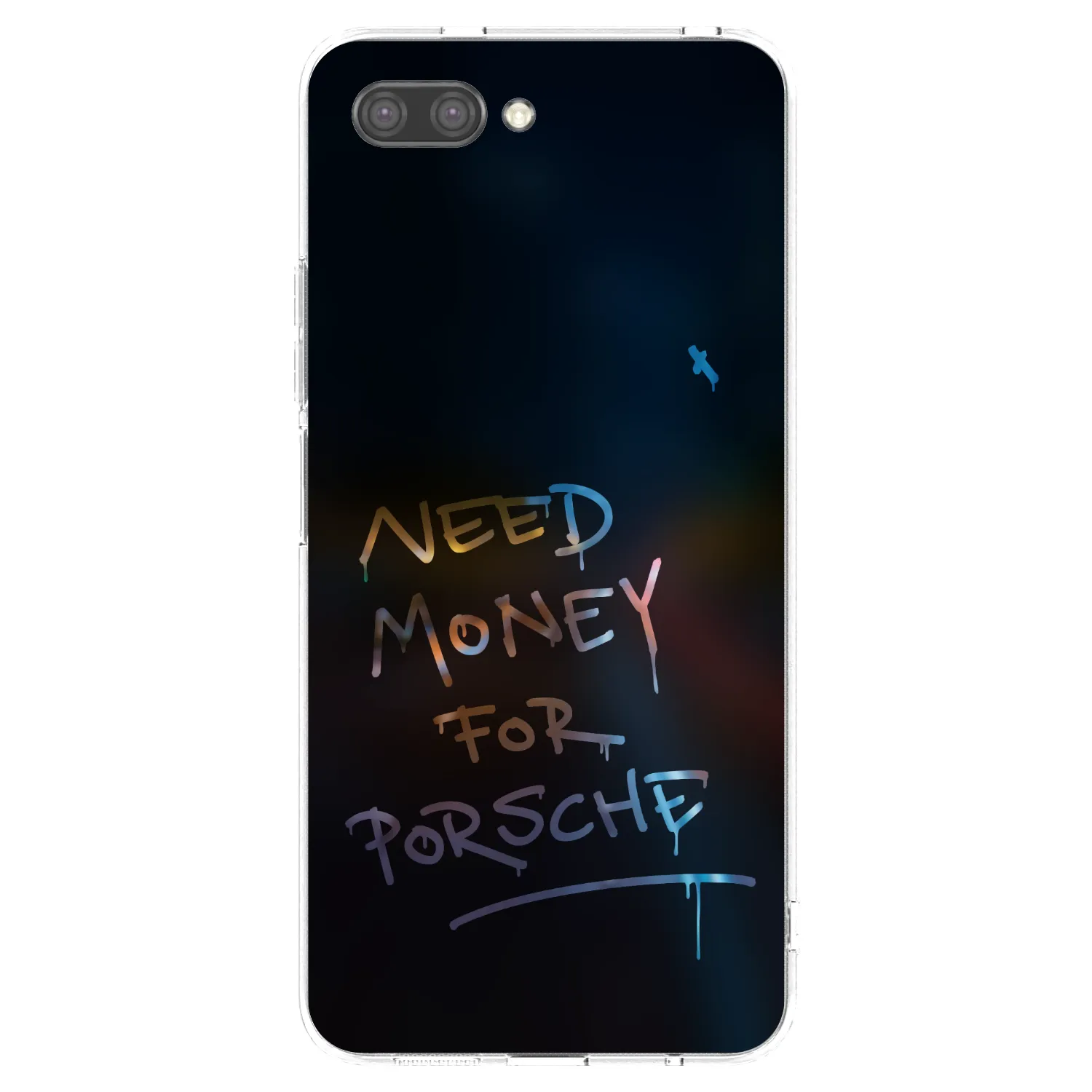 Picasee silikonski prozorni ovitek za Honor 10 - Neon Nights