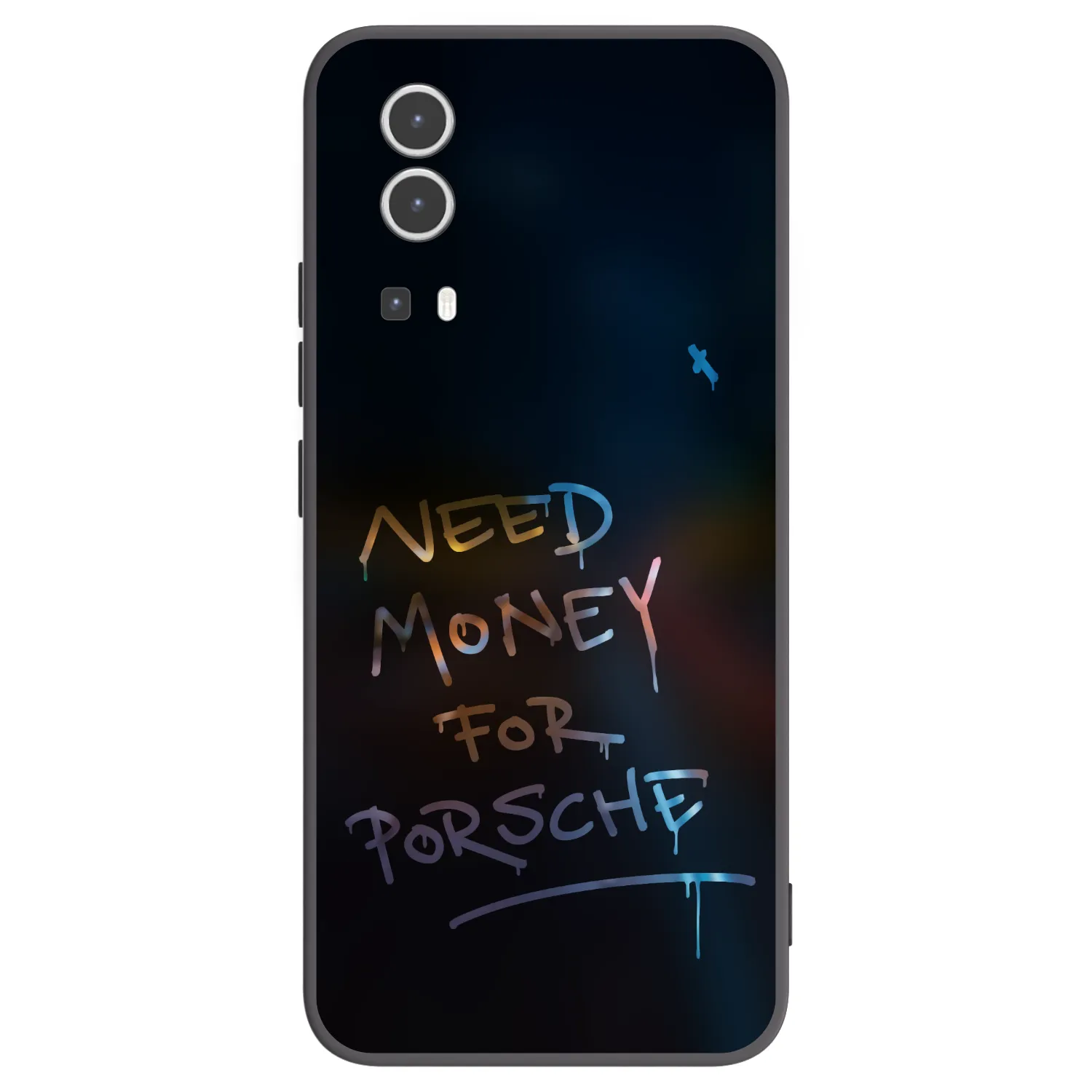 Picasee silikonski črni ovitek za Vivo Y72 5G - Neon Nights