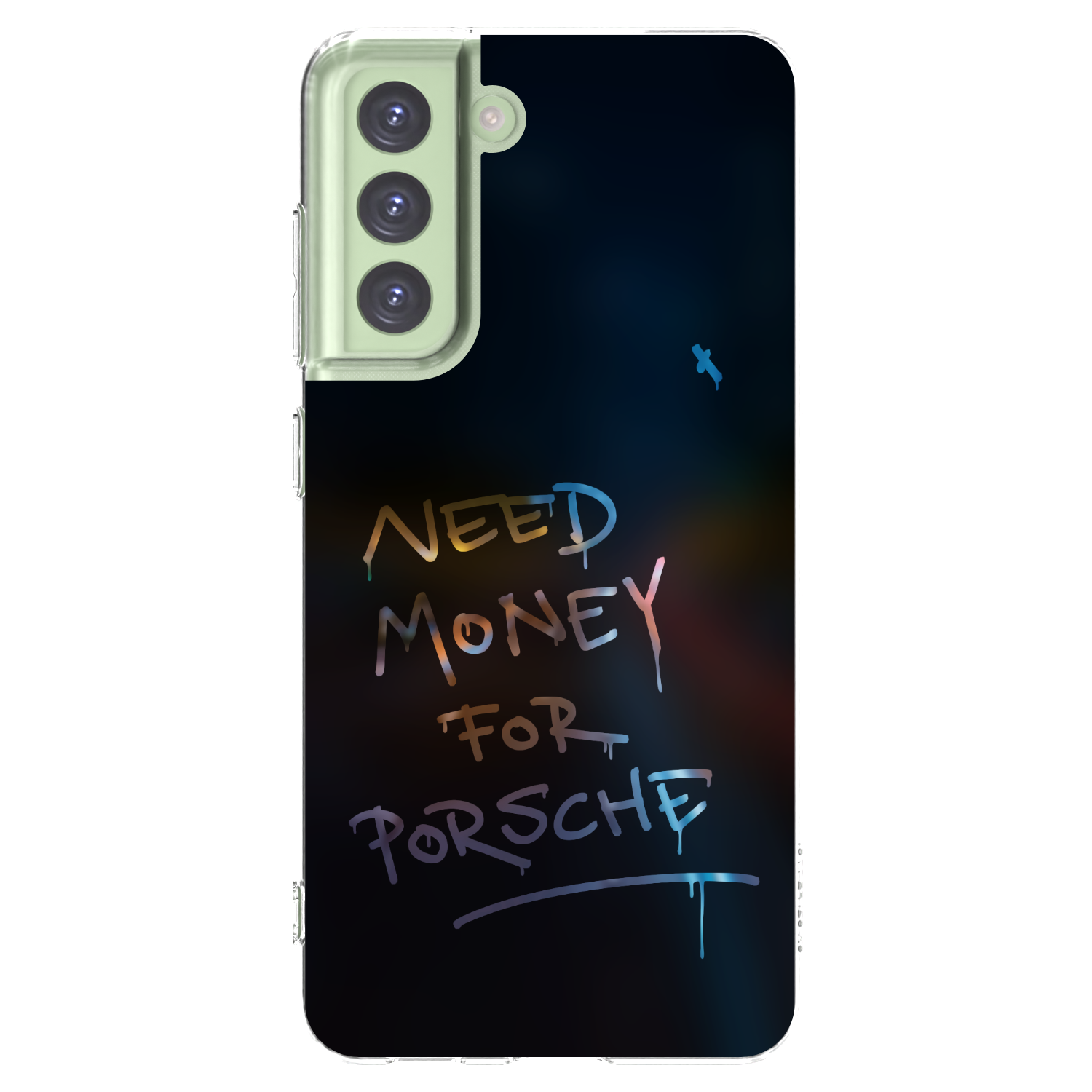 Picasee silikonski prozorni ovitek za Samsung Galaxy S21 FE 5G - Neon Nights