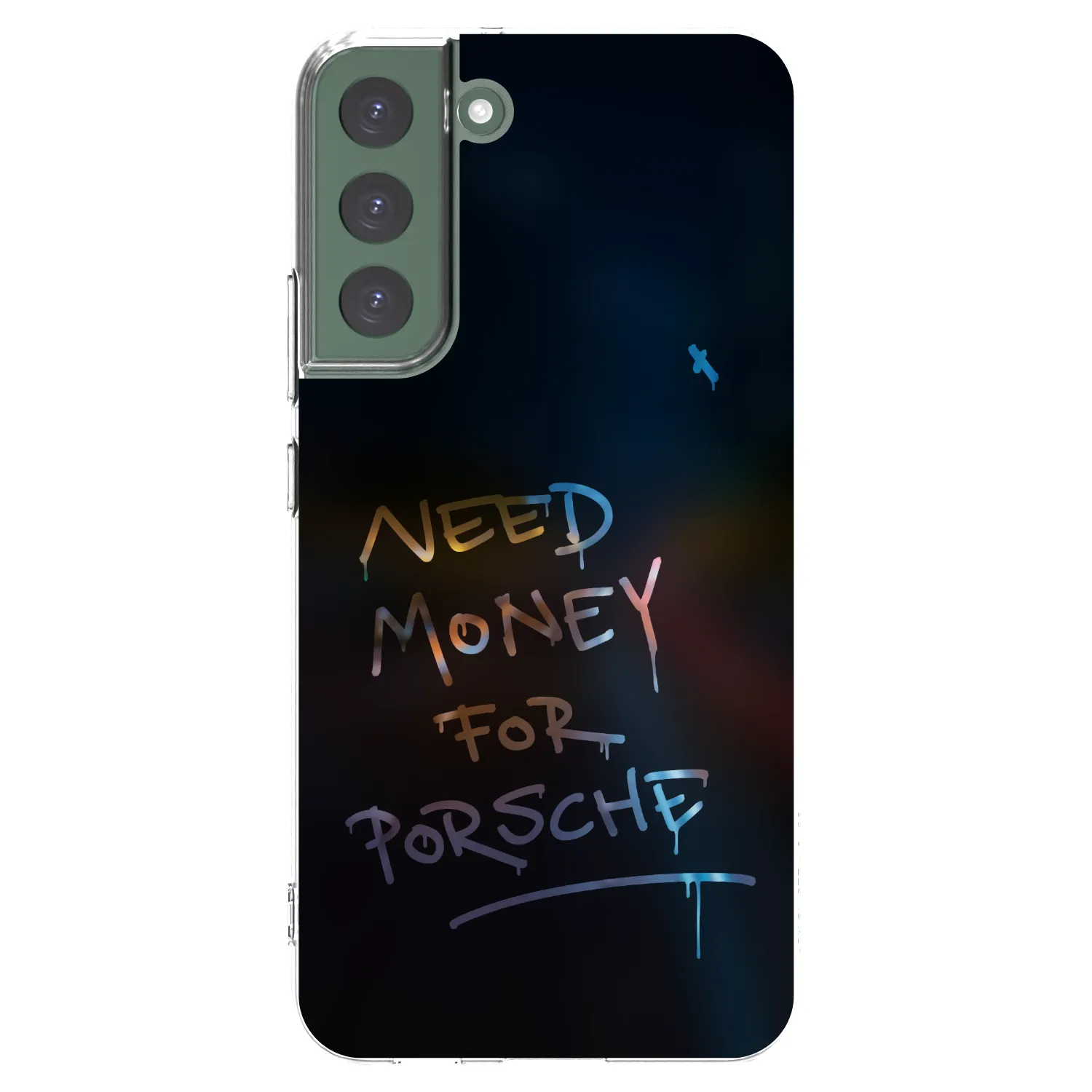 Picasee silikonski prozorni ovitek za Samsung Galaxy S22+ 5G - Neon Nights