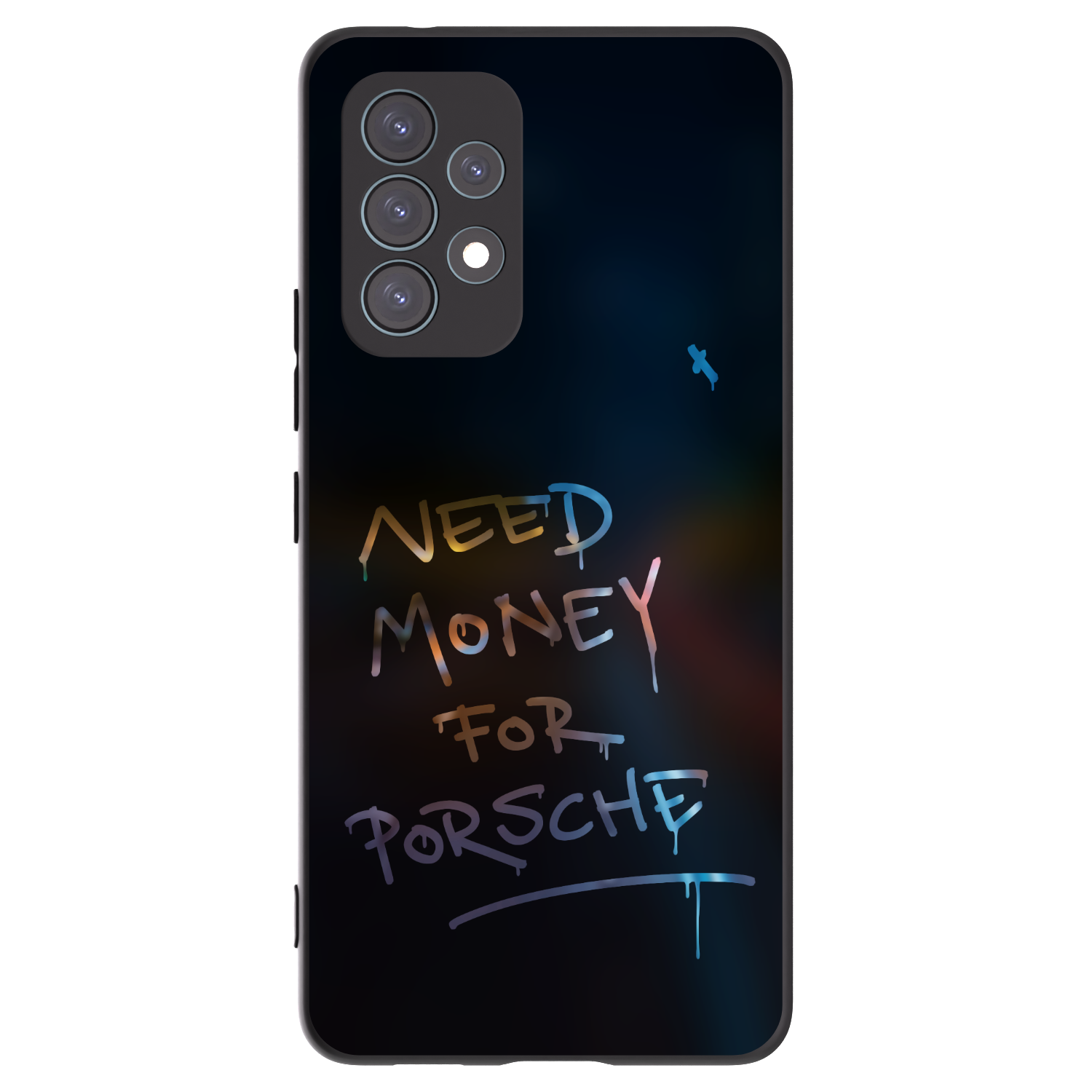 Picasee silikonski črni ovitek za Samsung Galaxy A53 5G A536 - Neon Nights