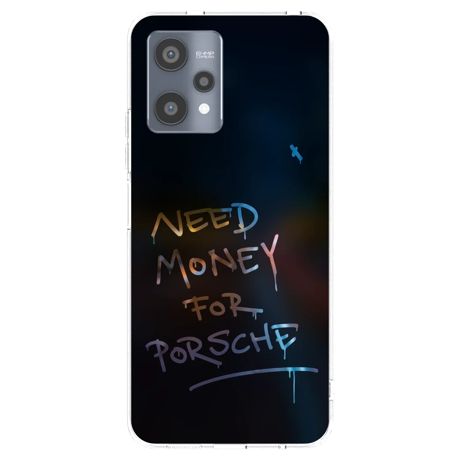 Picasee silikonski prozorni ovitek za Realme 9 Pro 5G - Neon Nights