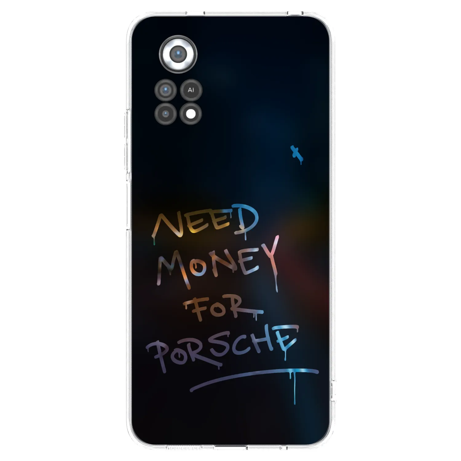 Picasee silikonski prozorni ovitek za Xiaomi Poco X4 Pro 5G - Neon Nights