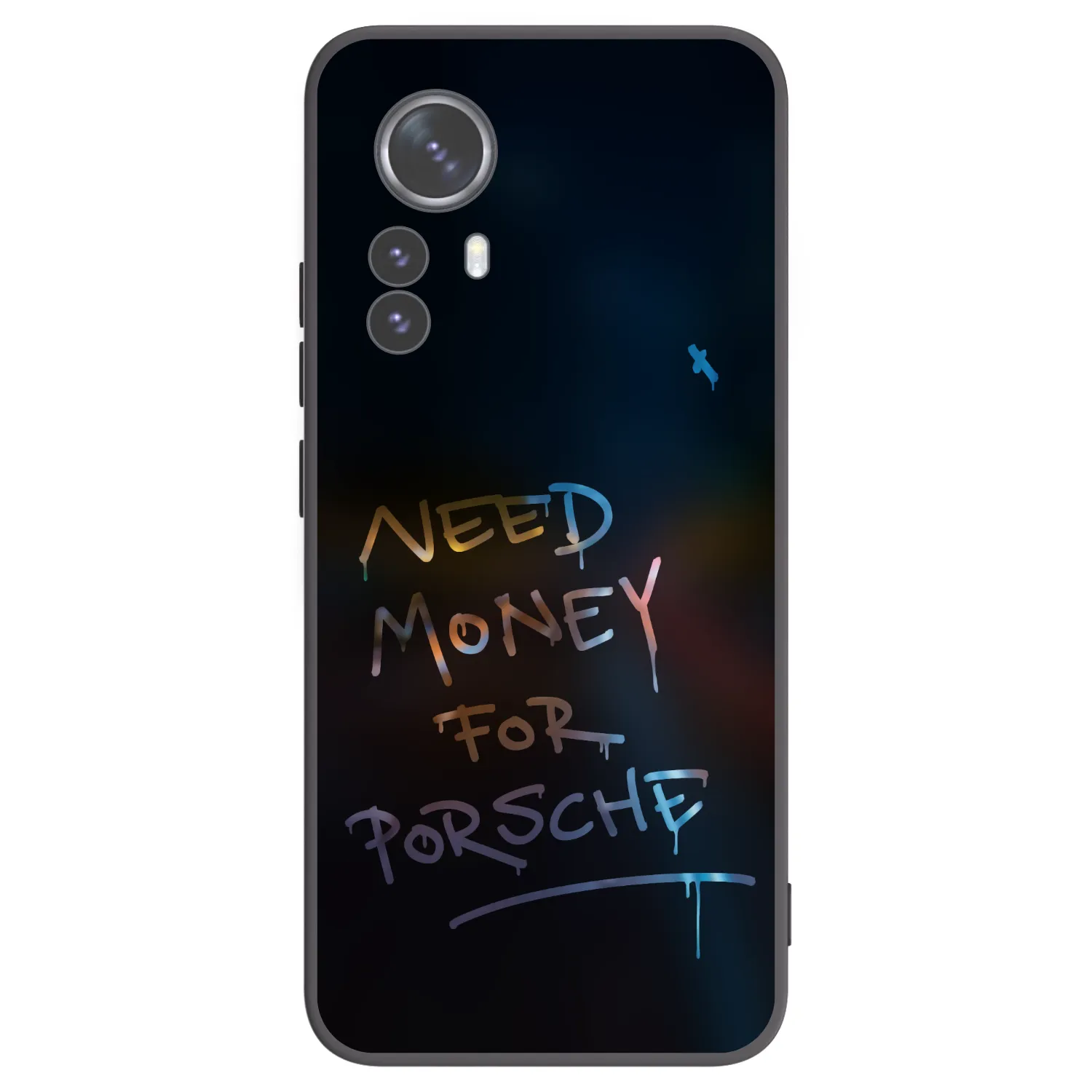 Picasee silikonski črni ovitek za Xiaomi 12 Pro - Neon Nights