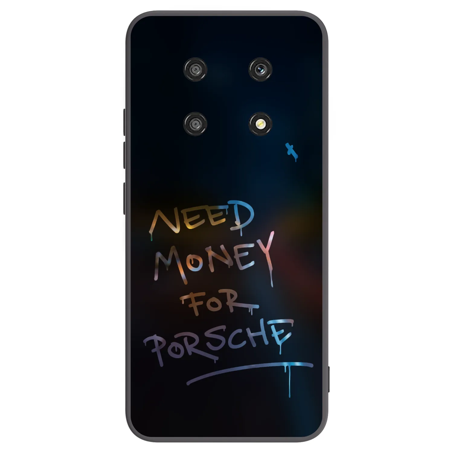 Picasee silikonski črni ovitek za Honor Magic4 Lite 5G - Neon Nights