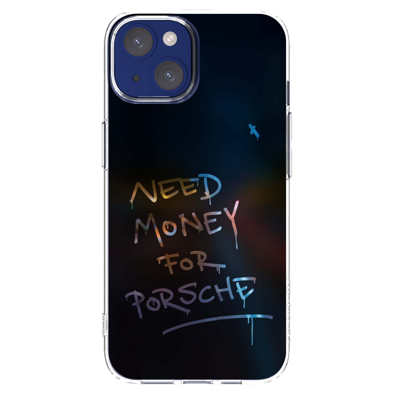 Picasee silikonski prozorni ovitek za Apple iPhone 14 - Neon Nights