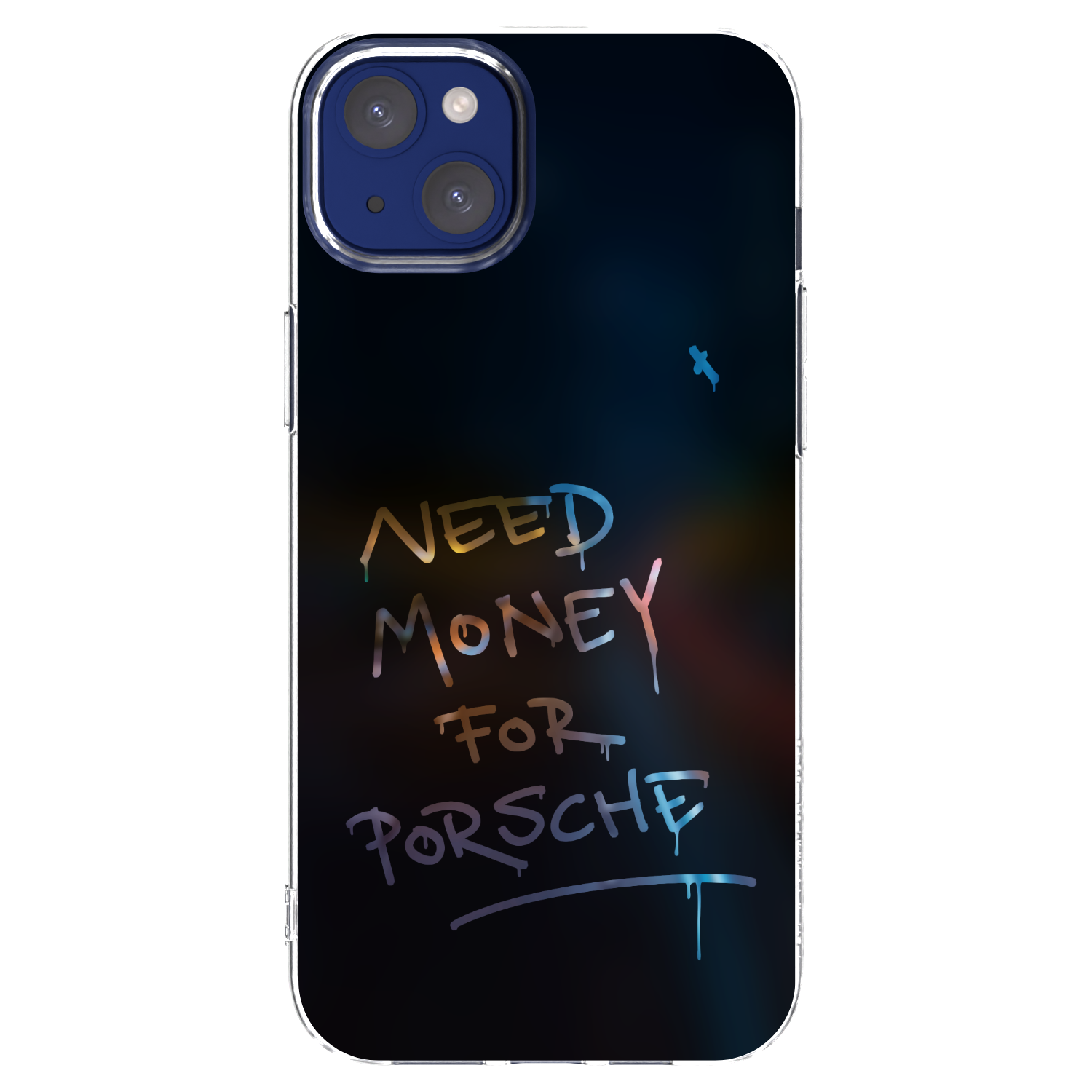 Picasee silikonski prozorni ovitek za Apple iPhone 14 Plus - Neon Nights