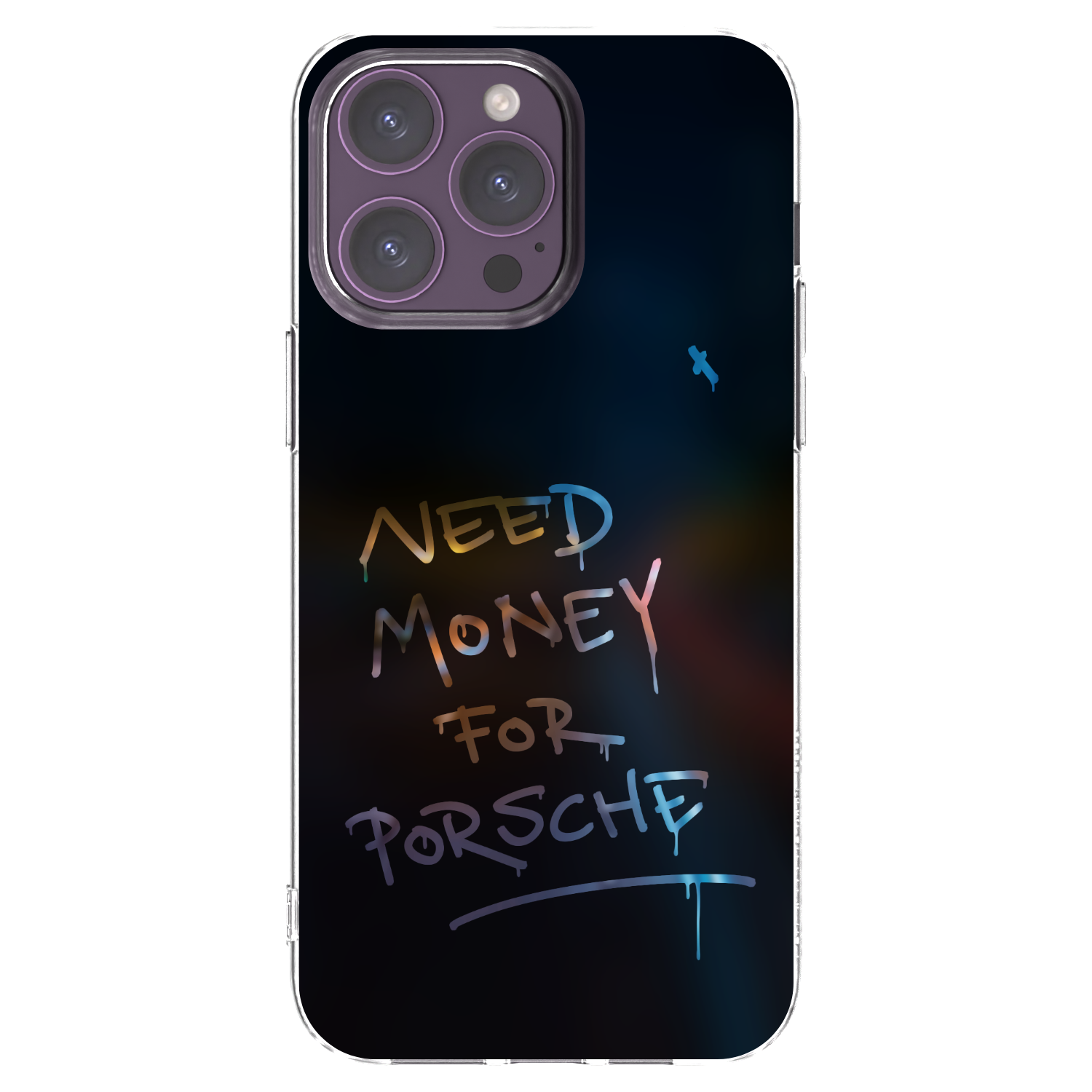 Picasee silikonski prozorni ovitek za Apple iPhone 14 Pro Max - Neon Nights