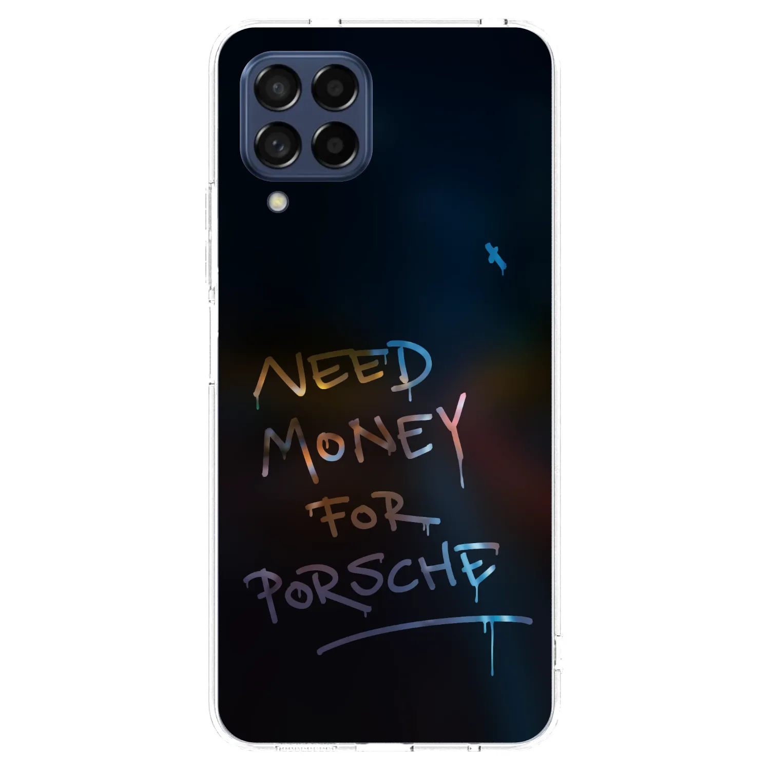 Picasee silikonski prozorni ovitek za Samsung Galaxy M53 5G - Neon Nights