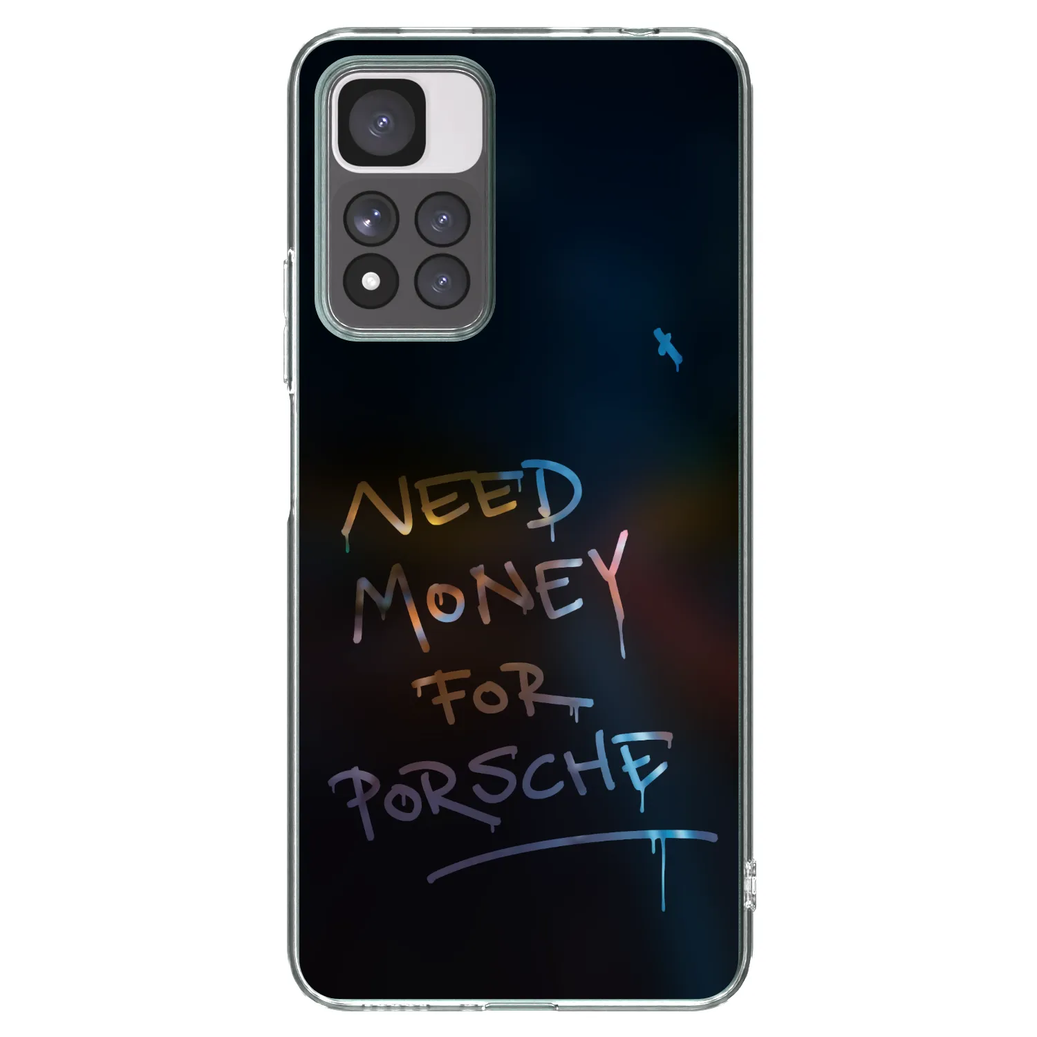 Picasee silikonski prozorni ovitek za Xiaomi Redmi Note 11 Pro+ 5G - Neon Nights