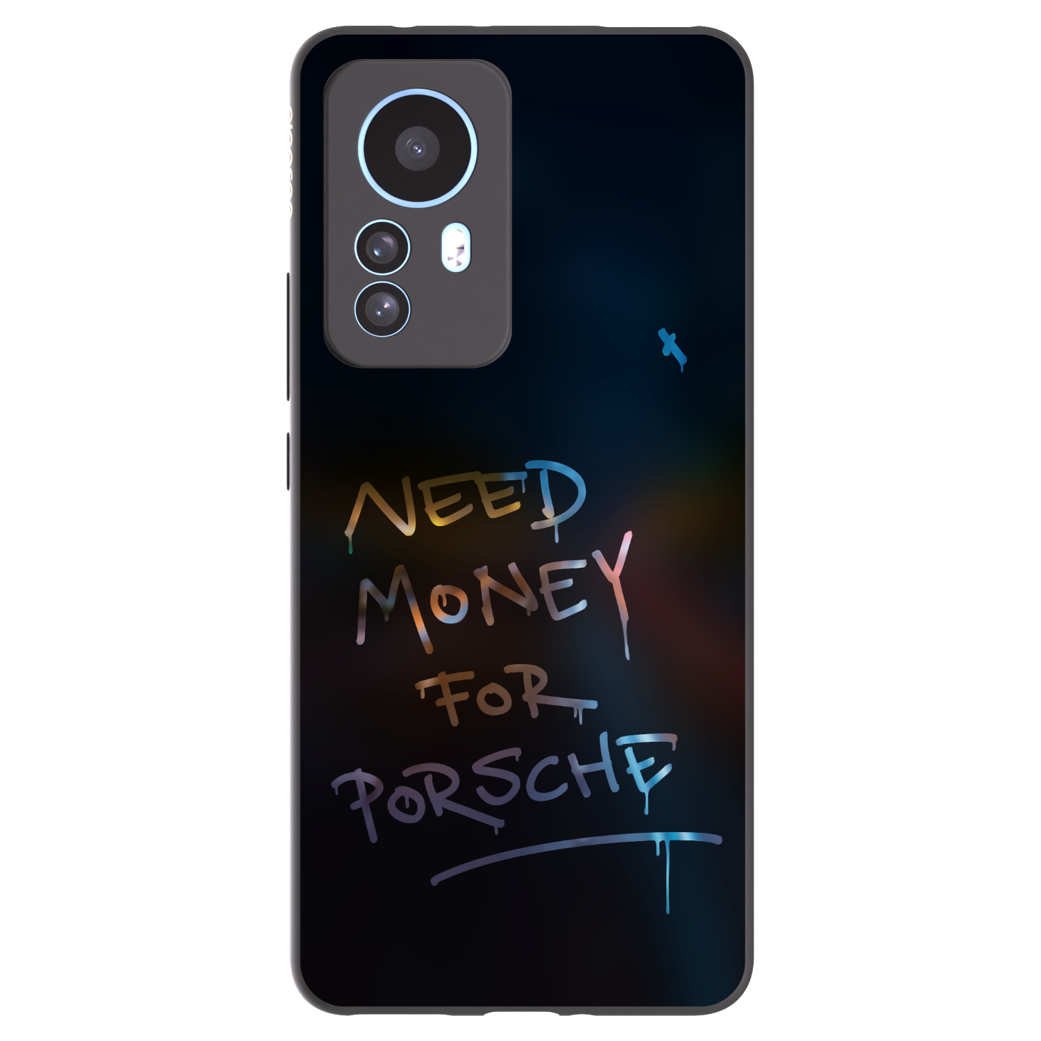 Picasee silikonski črni ovitek za Xiaomi 12T - Neon Nights