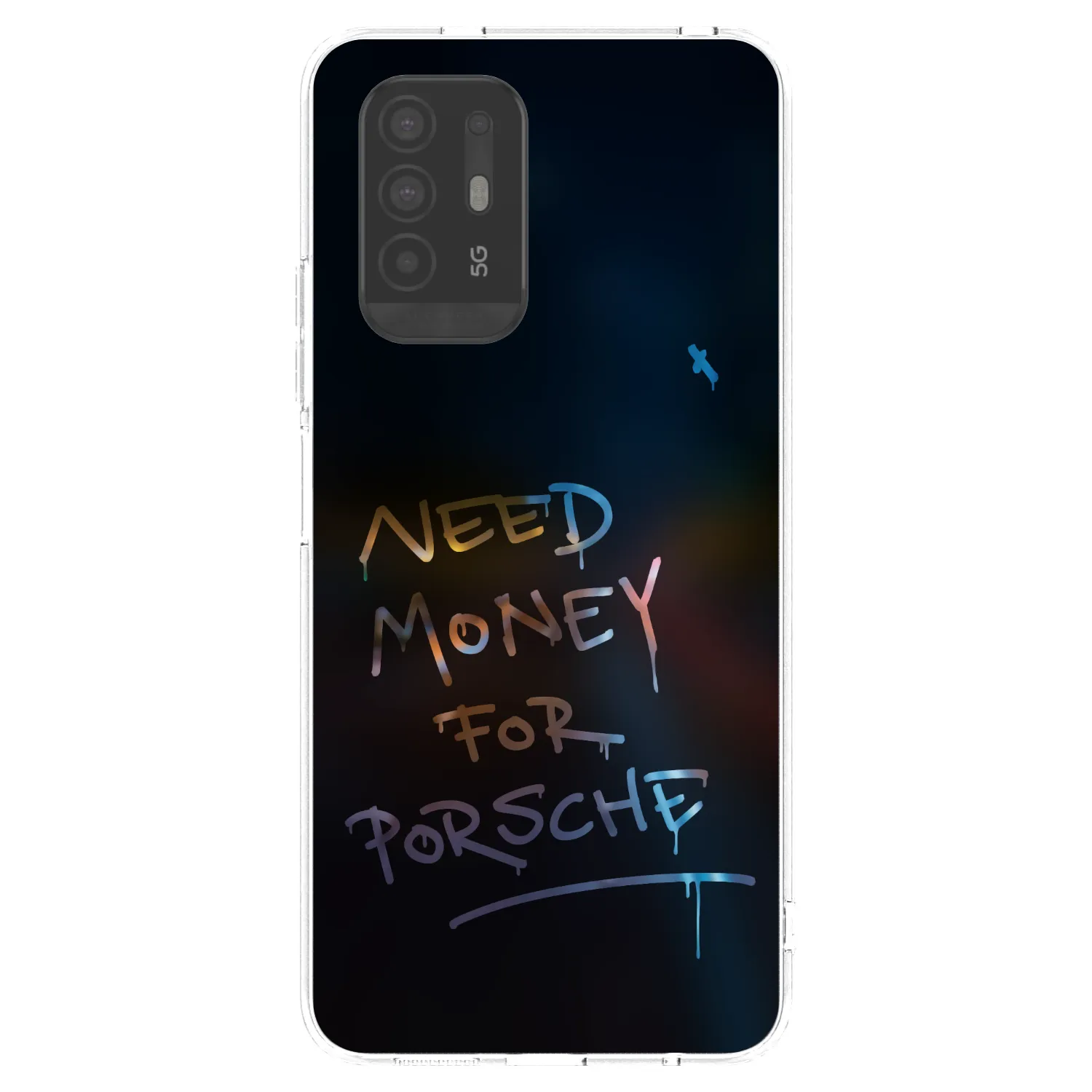 Picasee silikonski prozorni ovitek za OPPO A94 5G - Neon Nights