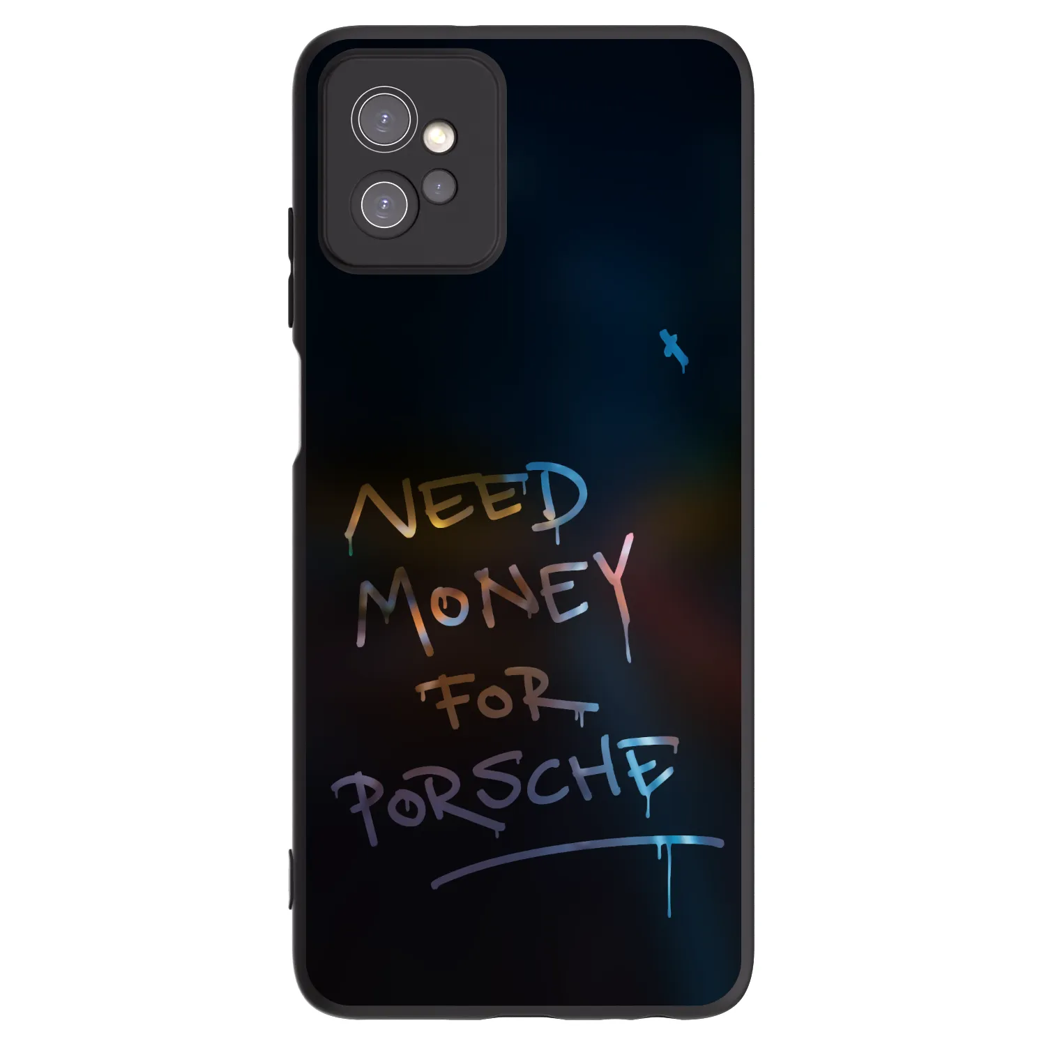 Picasee silikonski črni ovitek za Motorola Moto G32 - Neon Nights
