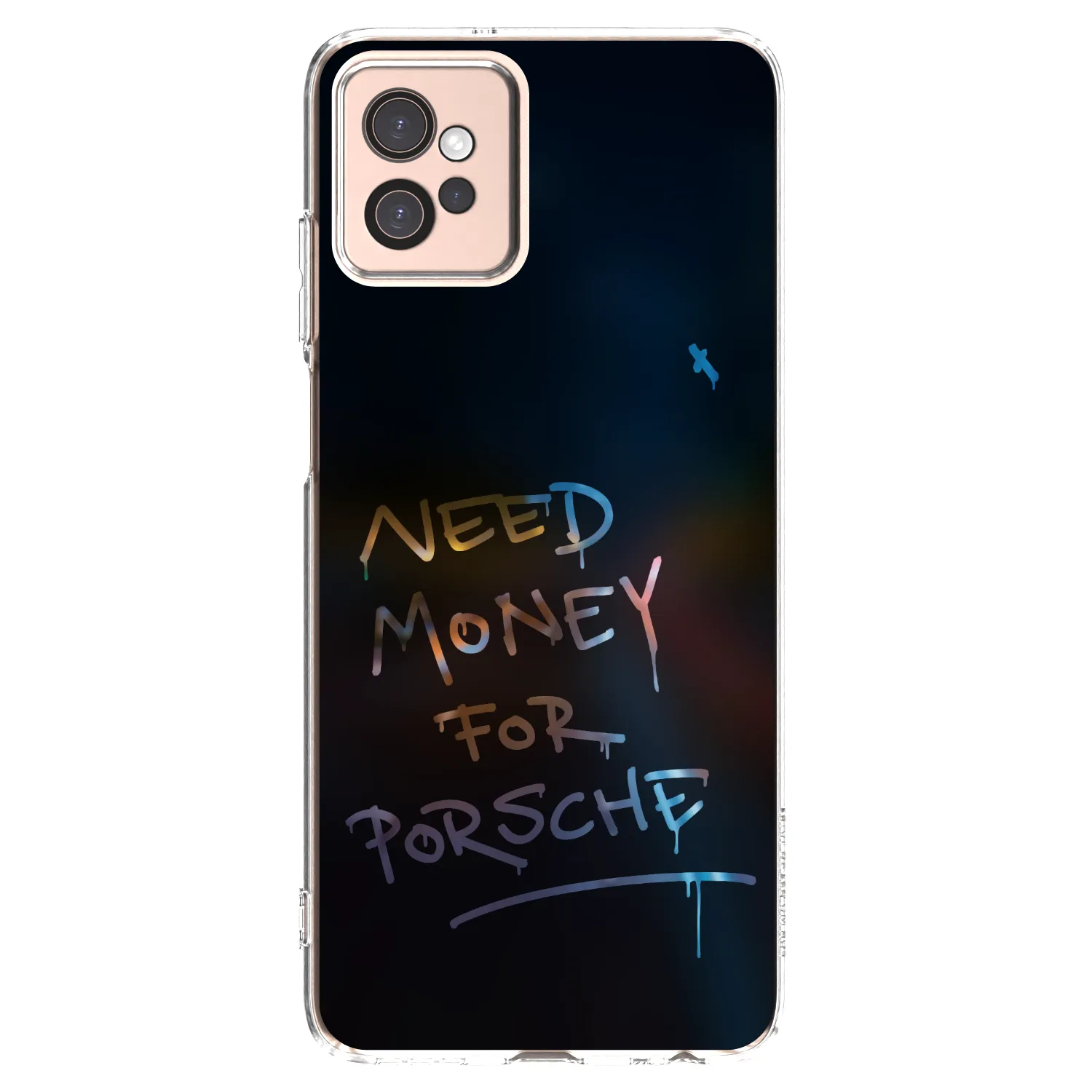 Picasee silikonski prozorni ovitek za Motorola Moto G32 - Neon Nights