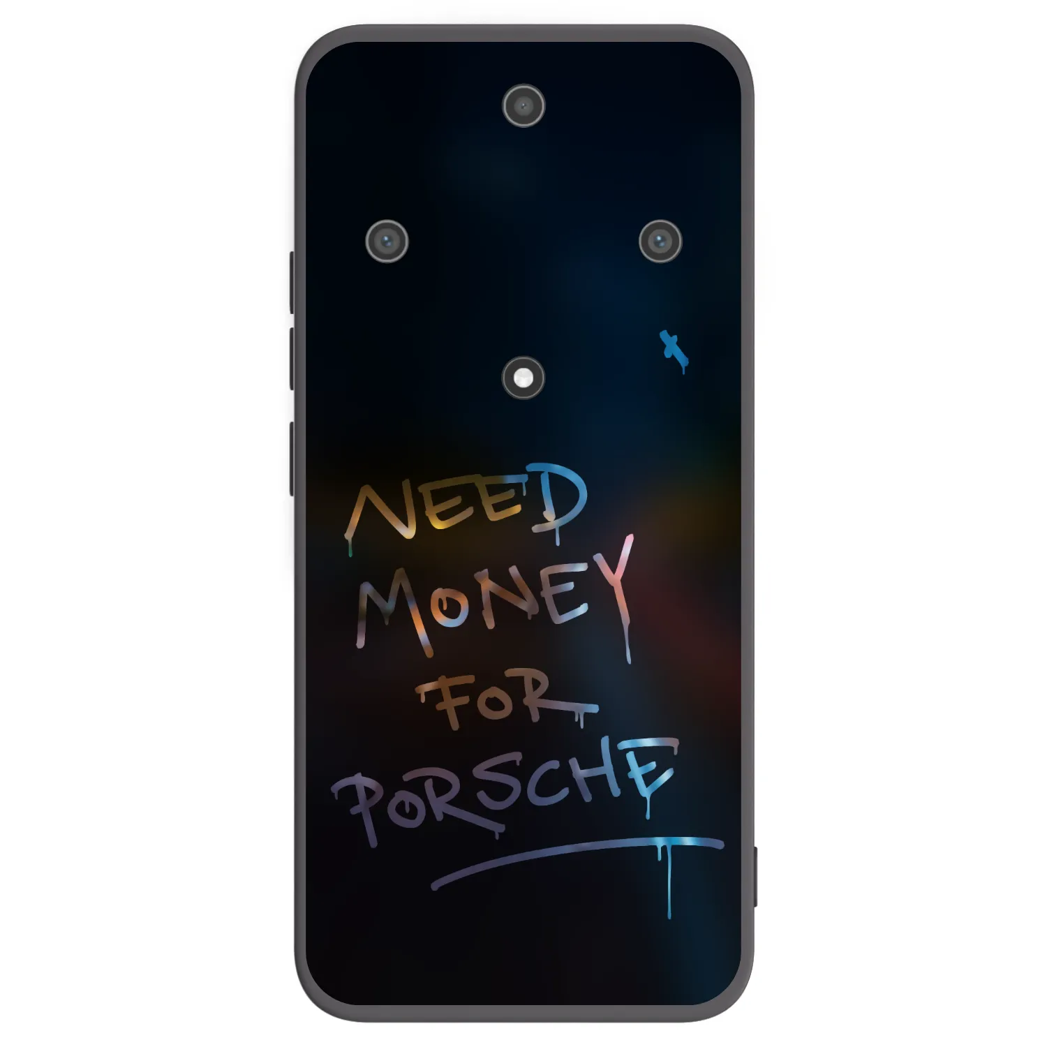 Picasee silikonski črni ovitek za Honor Magic5 Lite 5G - Neon Nights