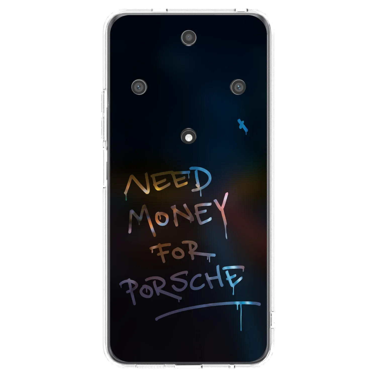 Picasee silikonski prozorni ovitek za Honor Magic5 Lite 5G - Neon Nights