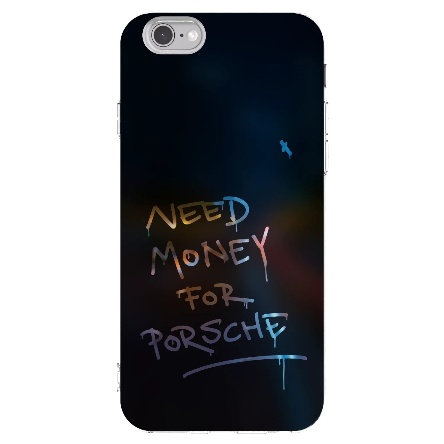 Picasee silikonski prozorni ovitek za Apple iPhone 6/6S - Neon Nights