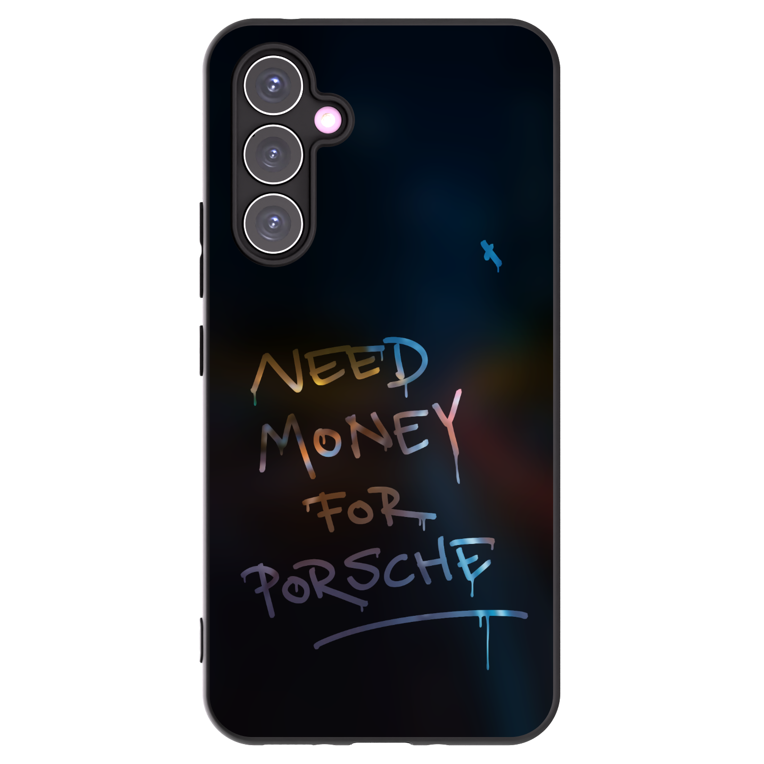 Picasee silikonski črni ovitek za Samsung Galaxy A54 5G A546B - Neon Nights