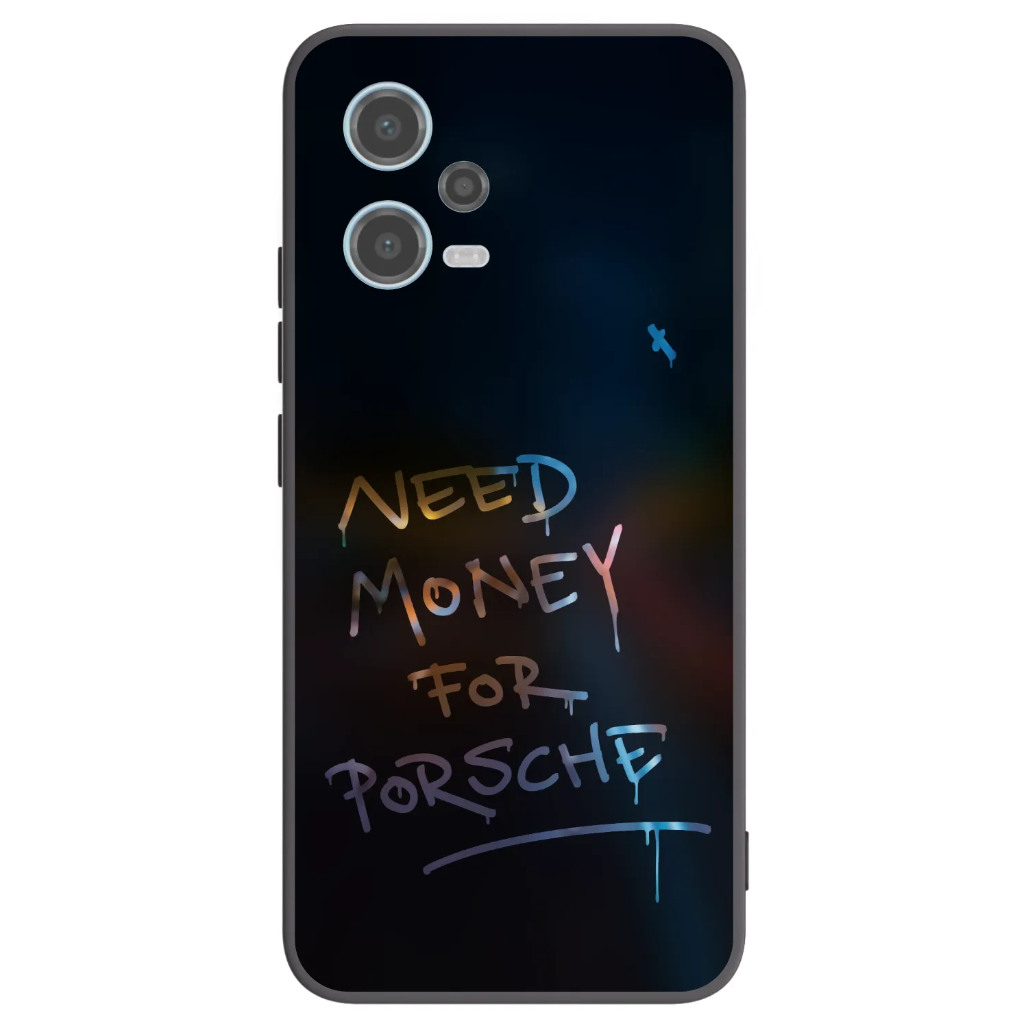 Picasee silikonski črni ovitek za Xiaomi Redmi Note 12 5G - Neon Nights