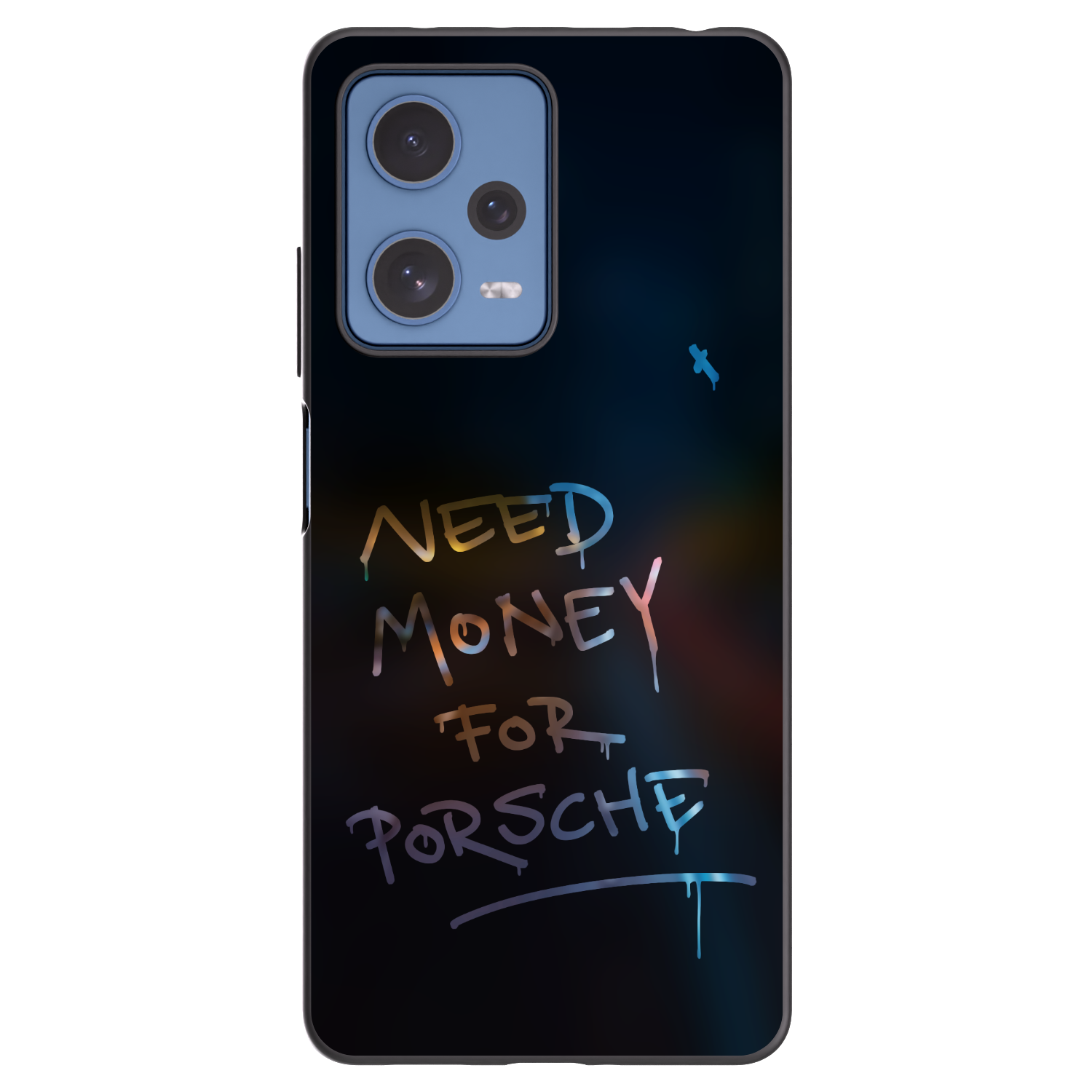 Picasee silikonski črni ovitek za Xiaomi Redmi Note 12 Pro 5G - Neon Nights