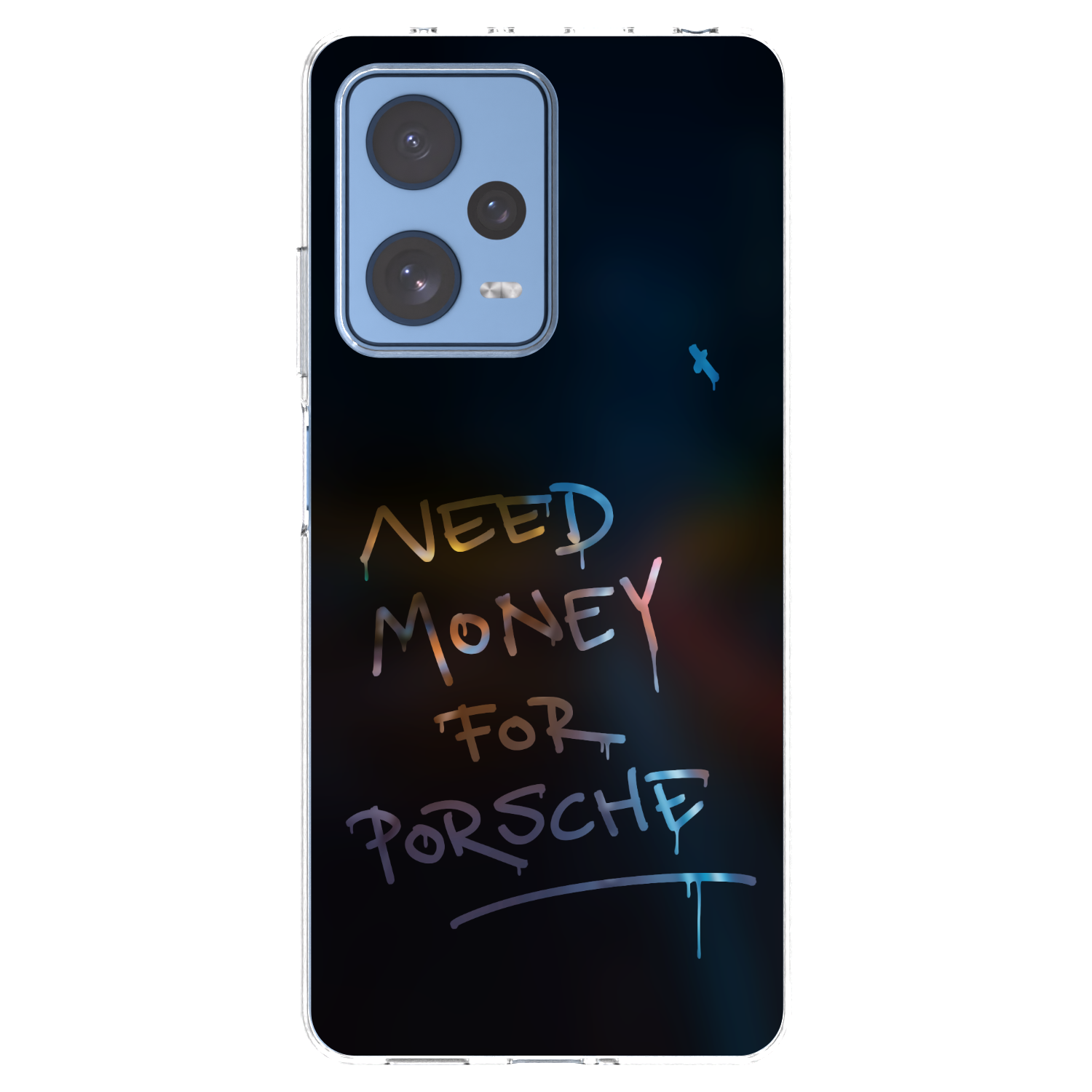 Picasee silikonski prozorni ovitek za Xiaomi Redmi Note 12 Pro 5G - Neon Nights