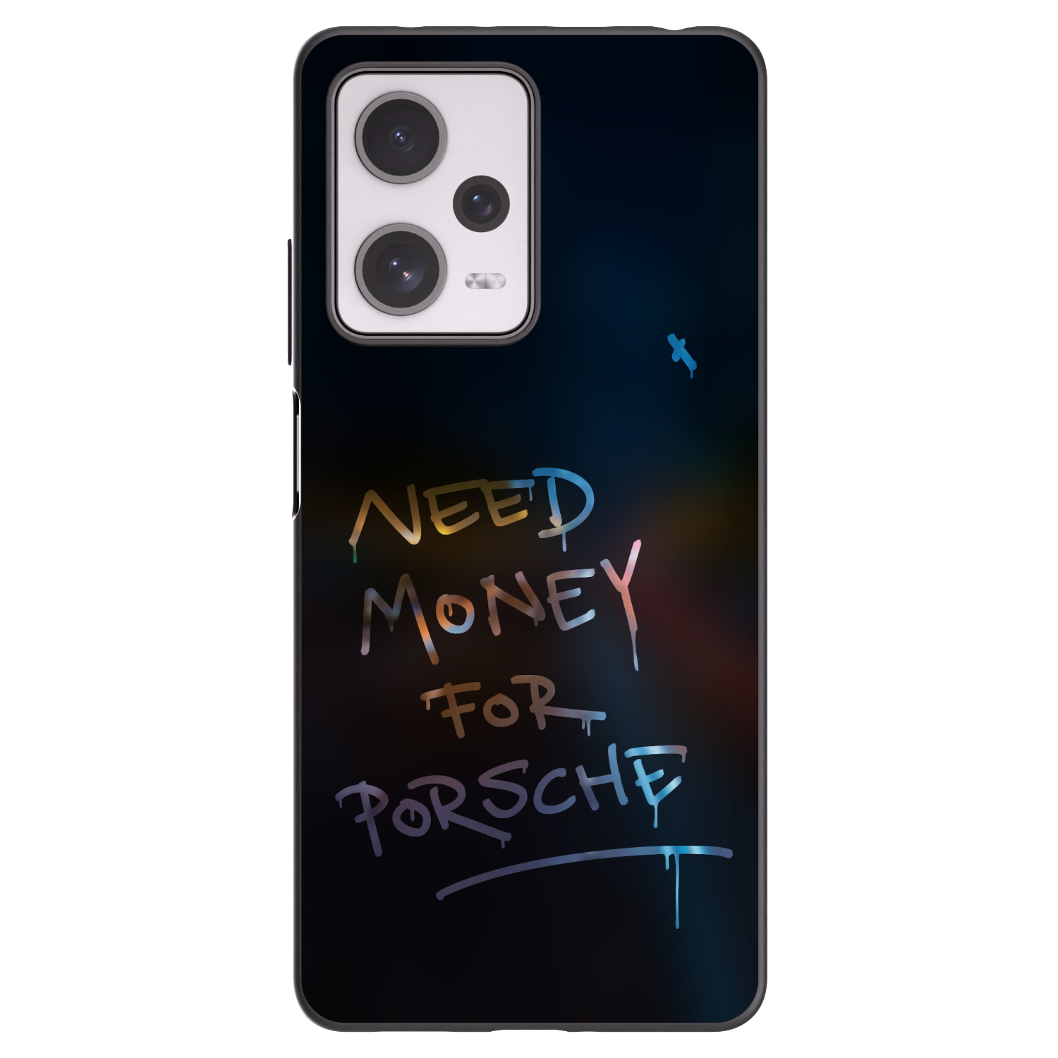 Picasee silikonski črni ovitek za Xiaomi Redmi Note 12 Pro+ 5G - Neon Nights