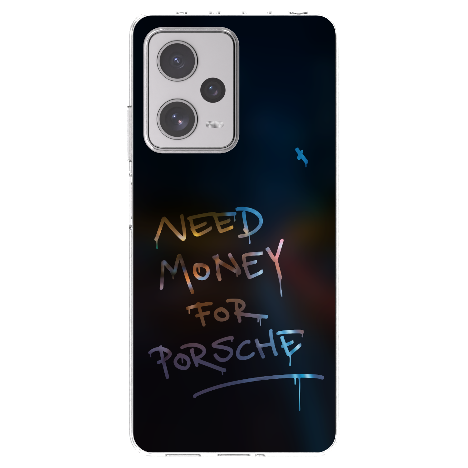 Picasee silikonski prozorni ovitek za Xiaomi Redmi Note 12 Pro+ 5G - Neon Nights