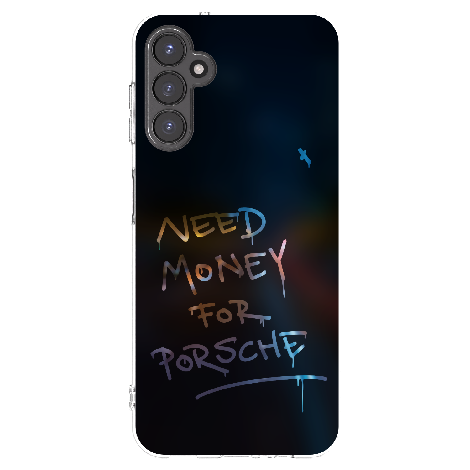 Picasee silikonski prozorni ovitek za Samsung Galaxy A14 5G A146P - Neon Nights