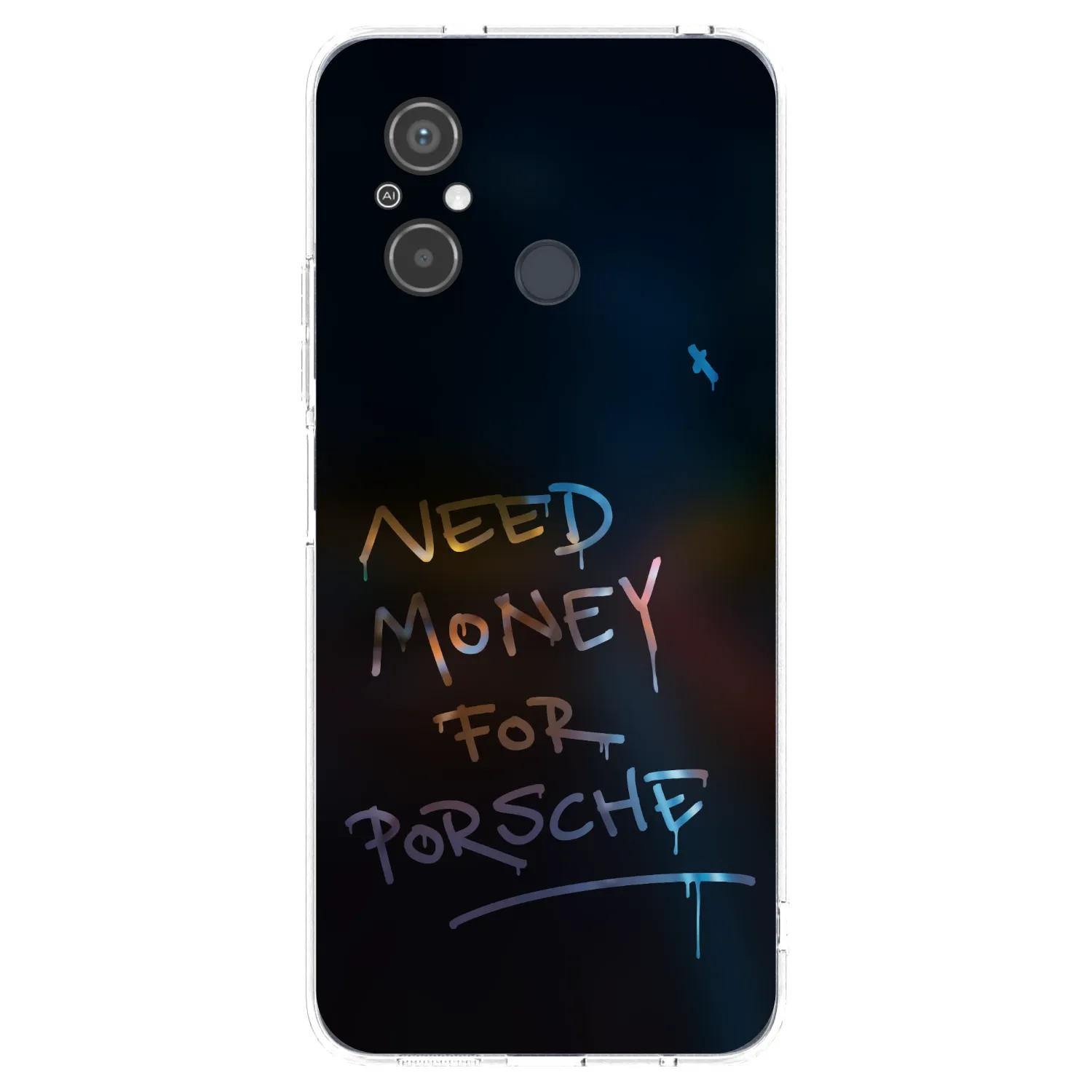 Picasee silikonski prozorni ovitek za Xiaomi Redmi 12C - Neon Nights