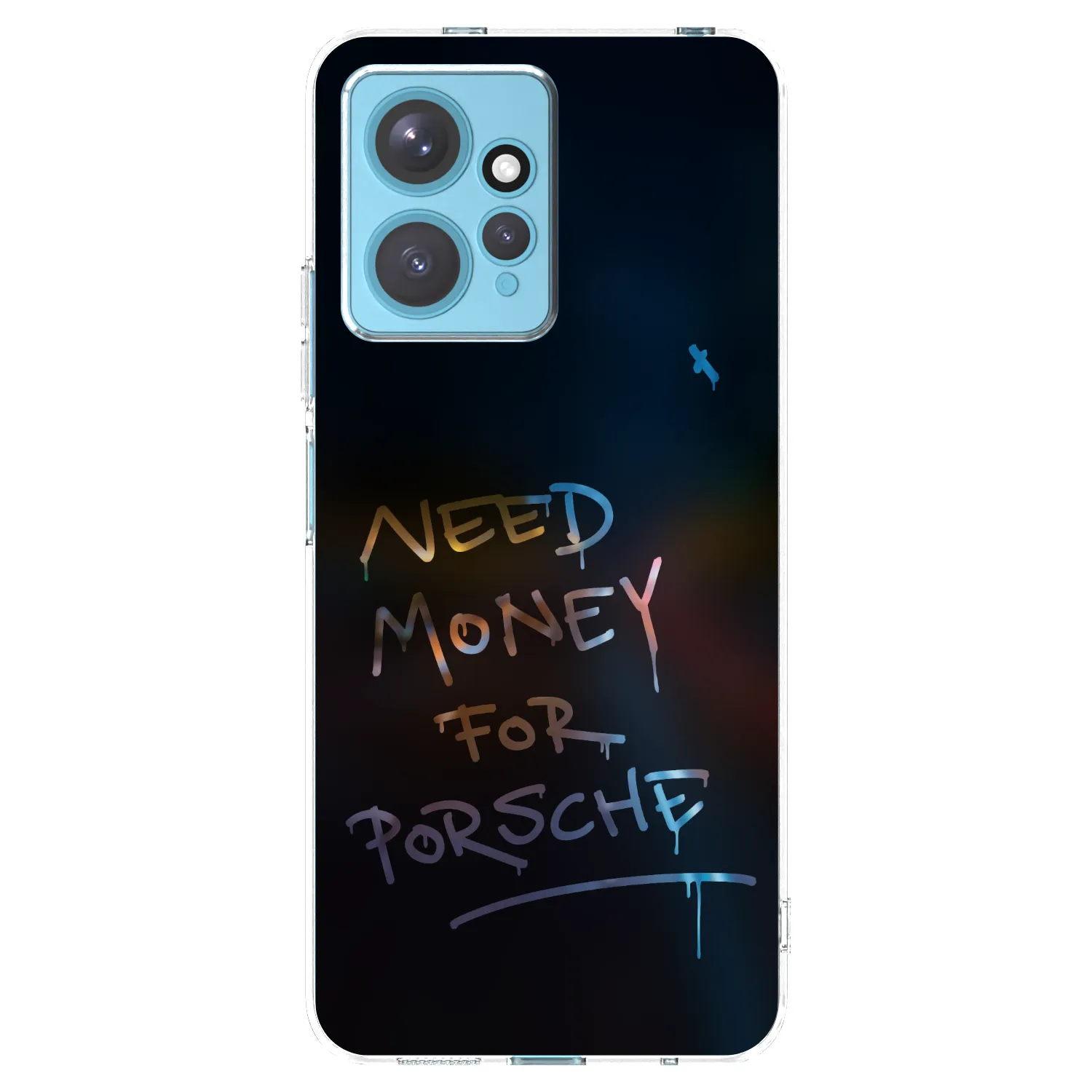Picasee silikonski prozorni ovitek za Xiaomi Redmi Note 12 4G - Neon Nights