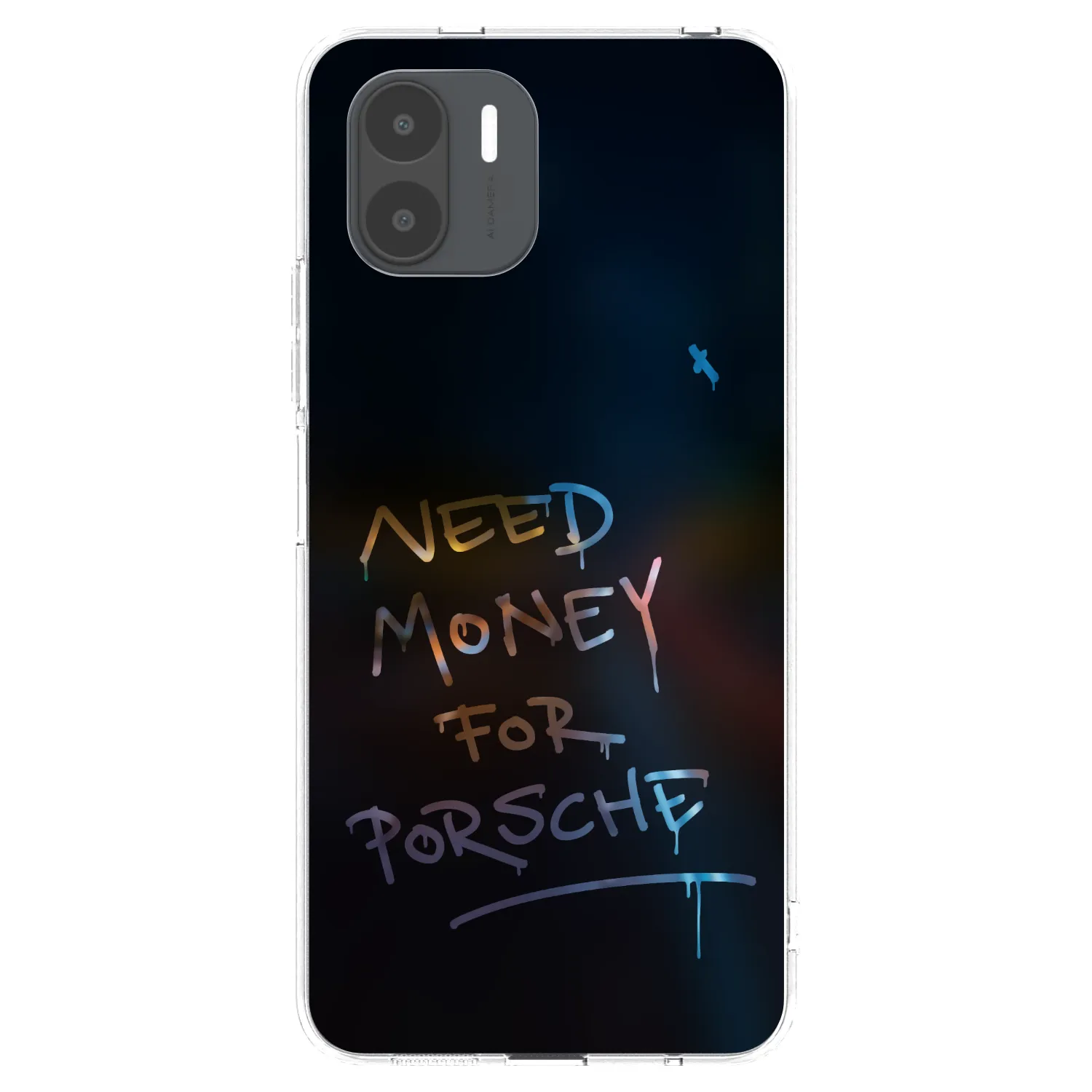 Picasee silikonski prozorni ovitek za Xiaomi Redmi A2 - Neon Nights