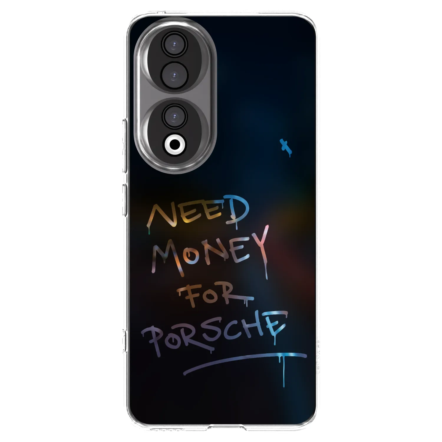 Picasee silikonski prozorni ovitek za Honor 90 5G - Neon Nights