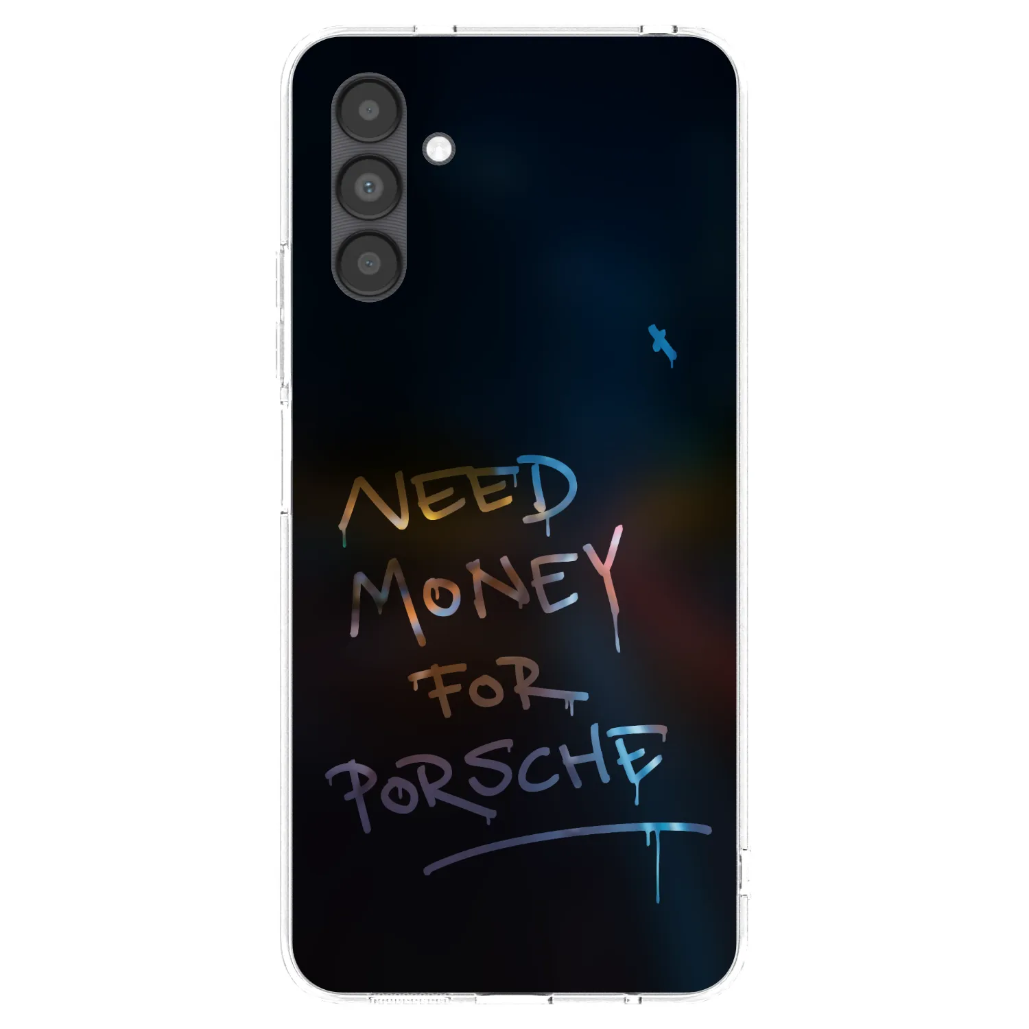 Picasee silikonski prozorni ovitek za Samsung Galaxy A04s A047F - Neon Nights