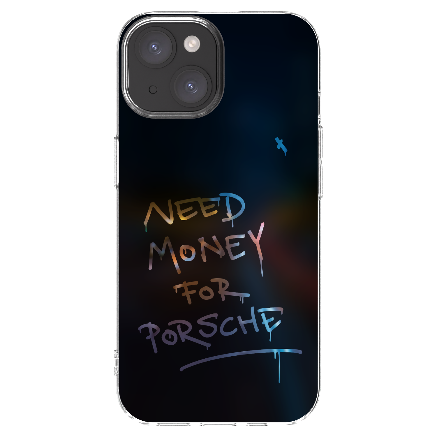 Picasee silikonski prozorni ovitek za Apple iPhone 15 - Neon Nights